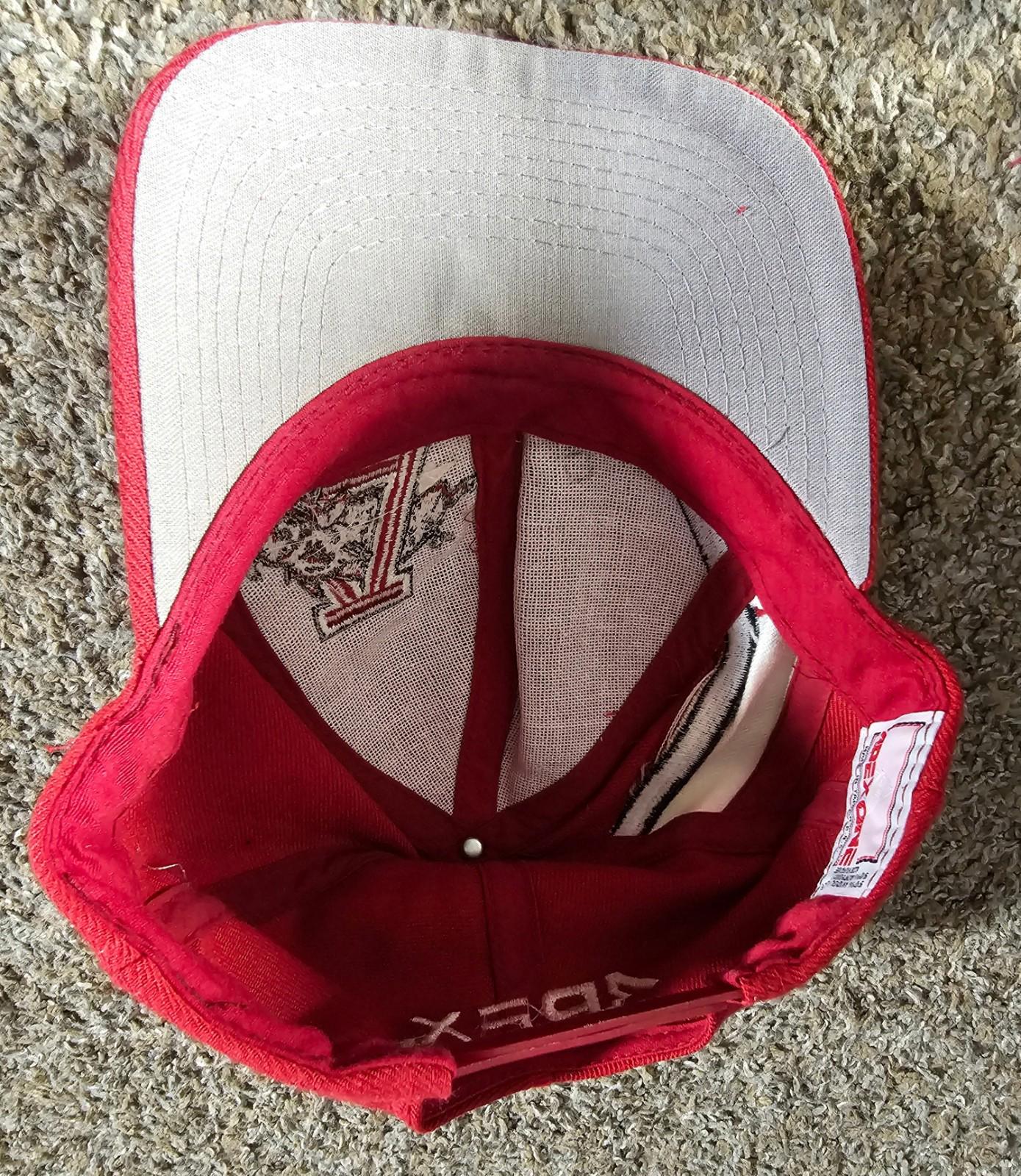 Vintage 90s Arkansas Razorbacks APEX One Snapback Hat NCAA