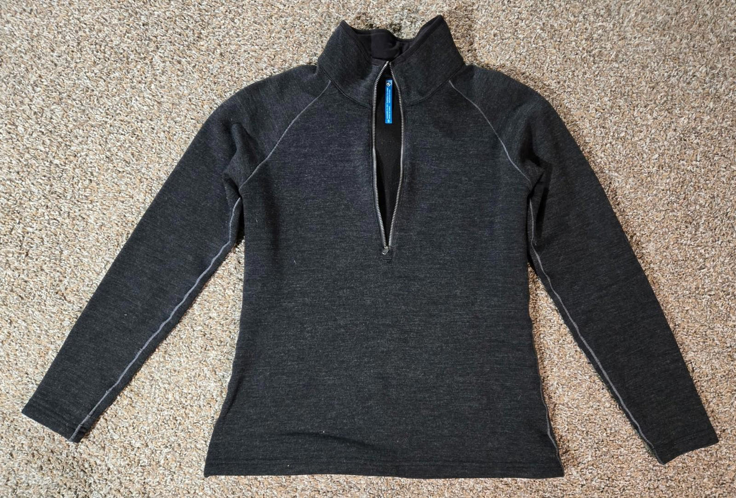 KÜHL 1/2 zip black womens Black Small sweatshirt Hiking
