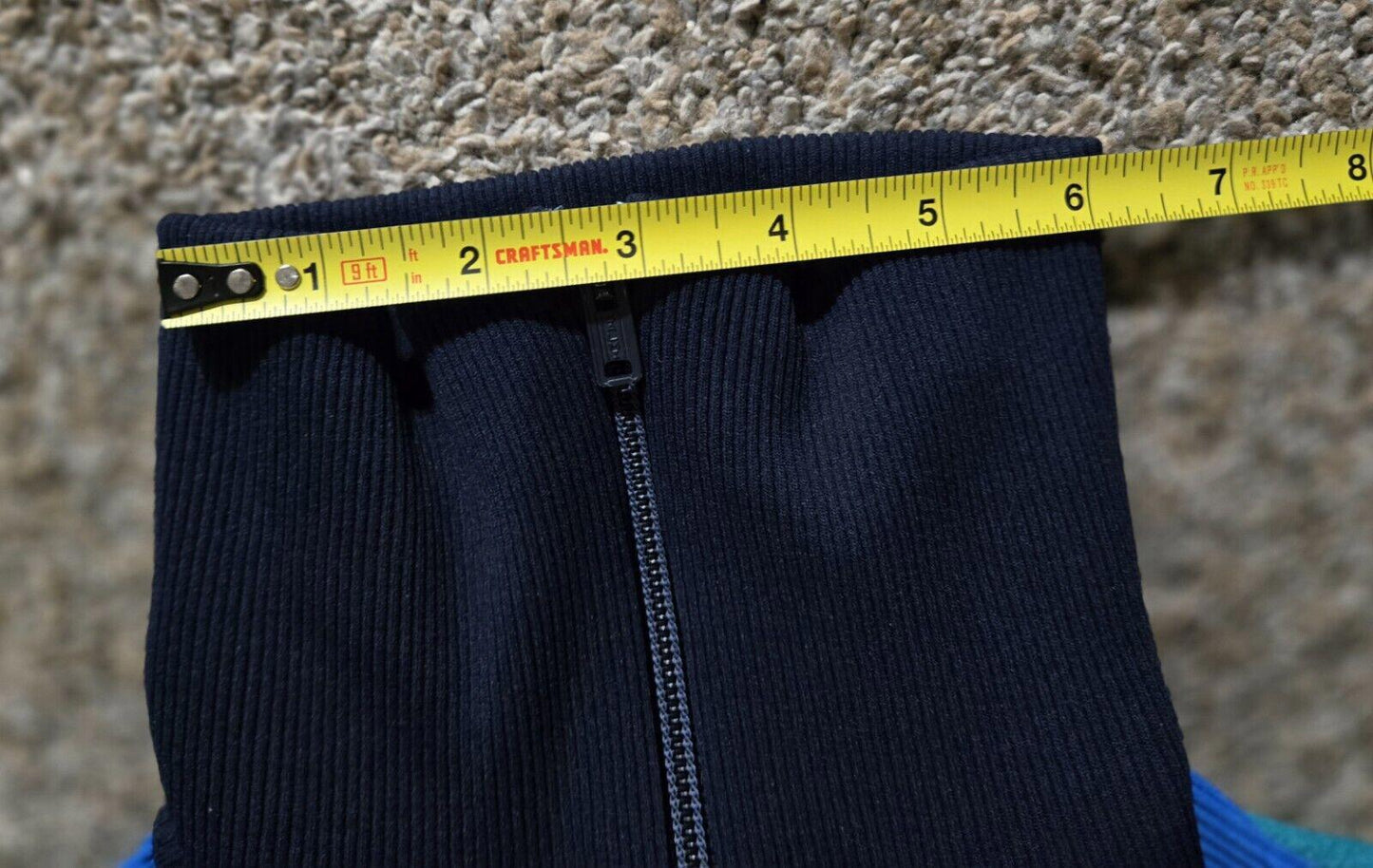 Vintage Odlo Ski Suit Navy Teal Blue White Mens Medium 50