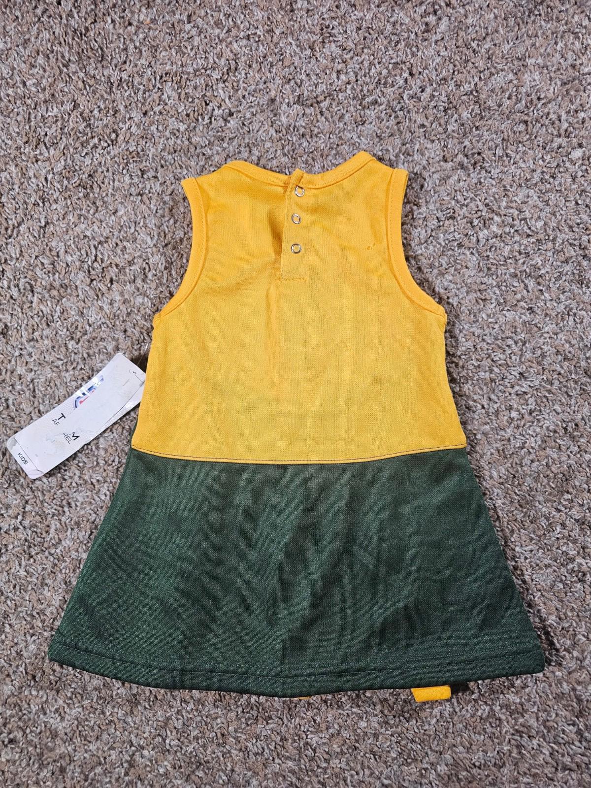 Green Bay Packers 1 Piece Cheerleader Outfit 12M NWT NWD