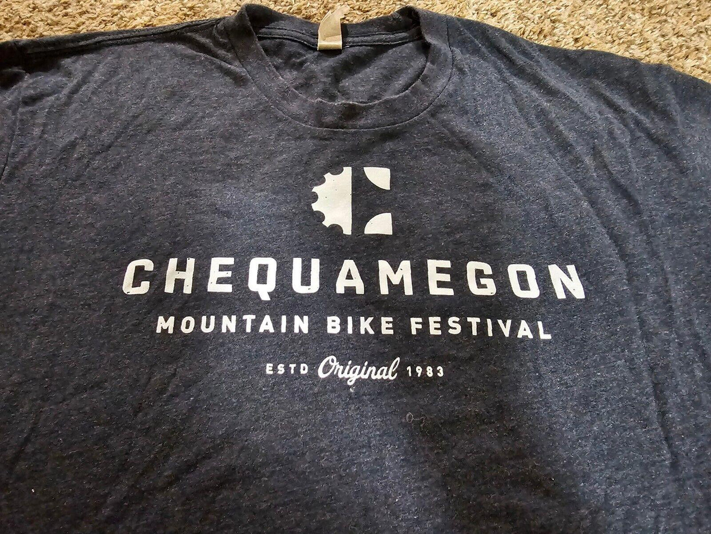 CHEQUAMEGON MOUNTAIN BIKE FESTIVAL Trek Event Staff shirt M?