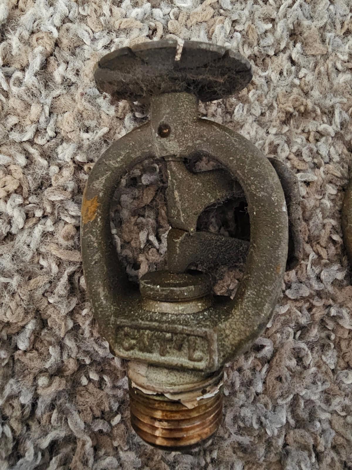 CNT'L D Pendent Spray fire sprinkler head From JOHN DEERE HORICON WORKS