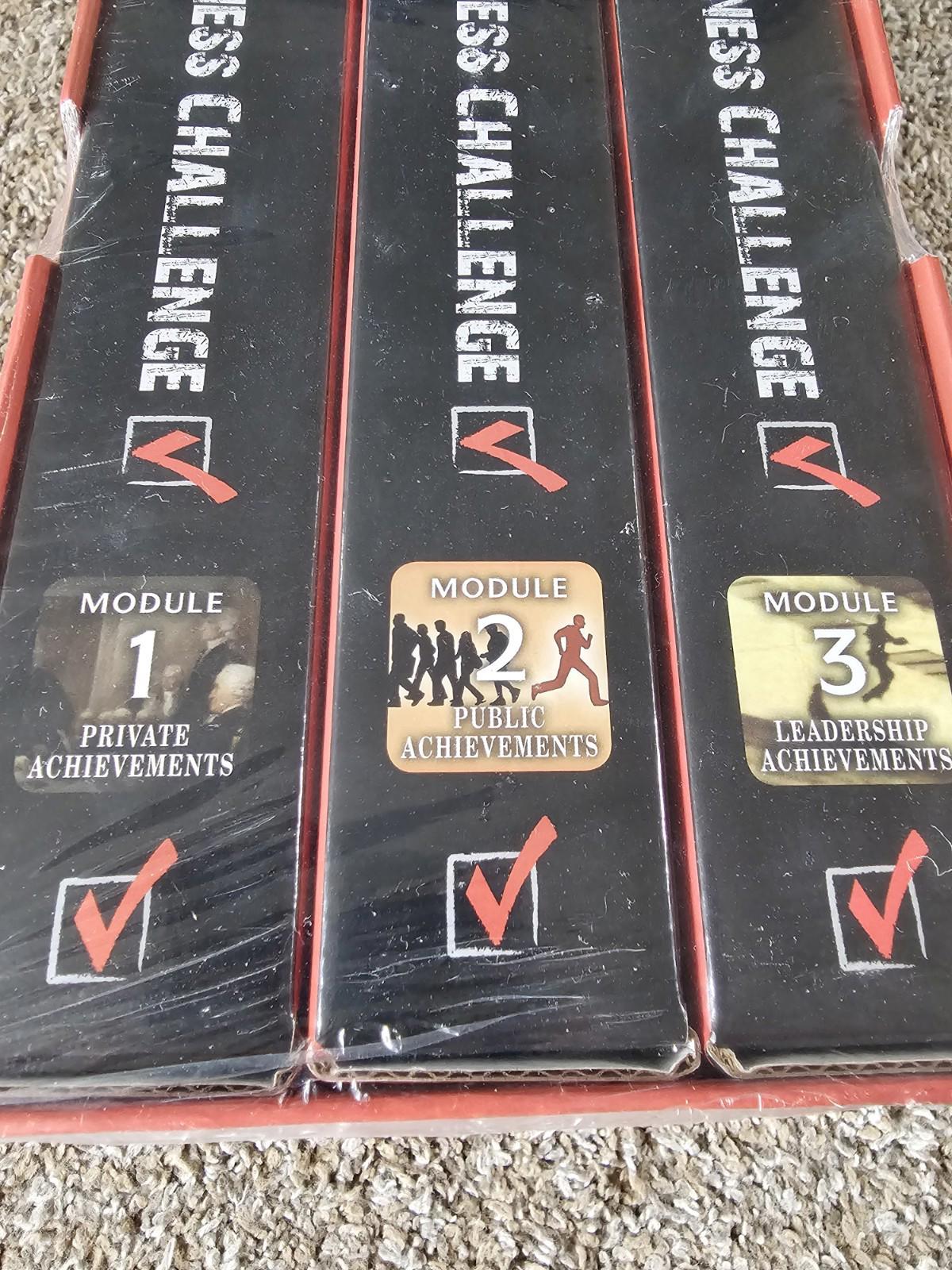 Mental Fitness Challenge BOOKS + CDs Life Goals Mindset Achievements Leadership