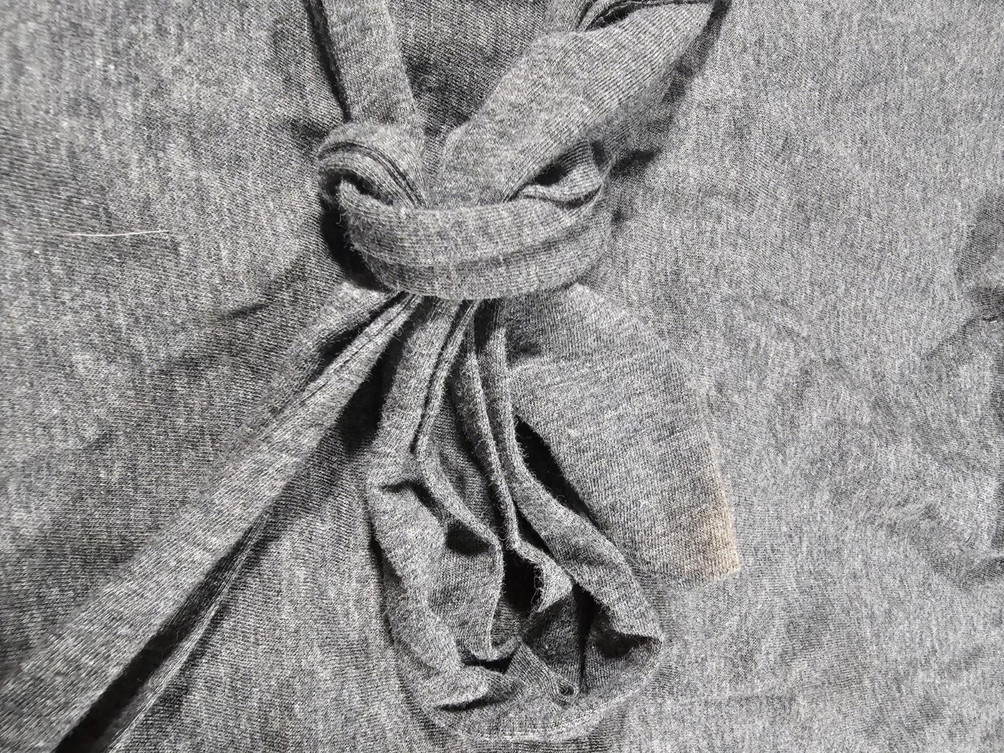 Banana Republic Sleeveless Tieback Top Gray Small