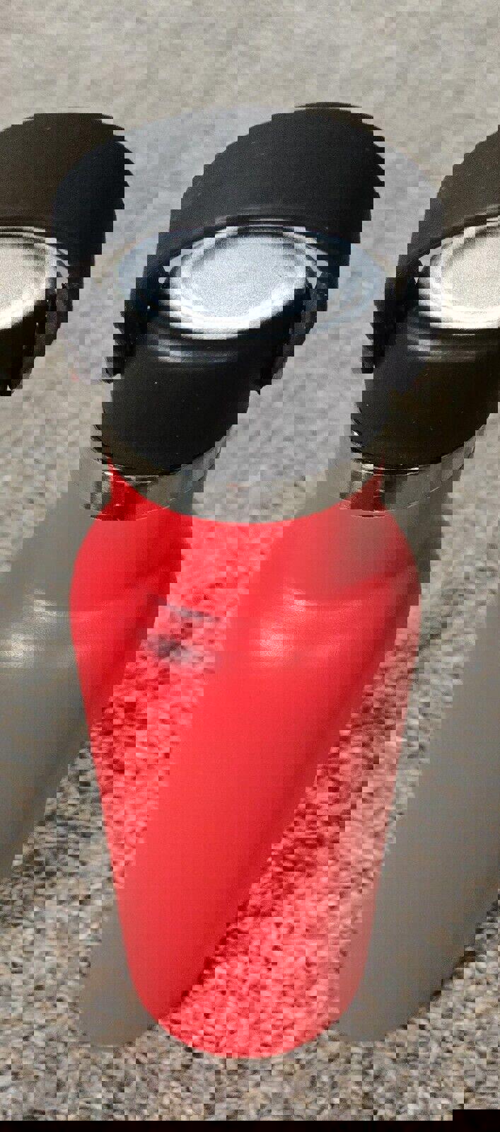 Peloton Cycling Red Metal Water Bottle