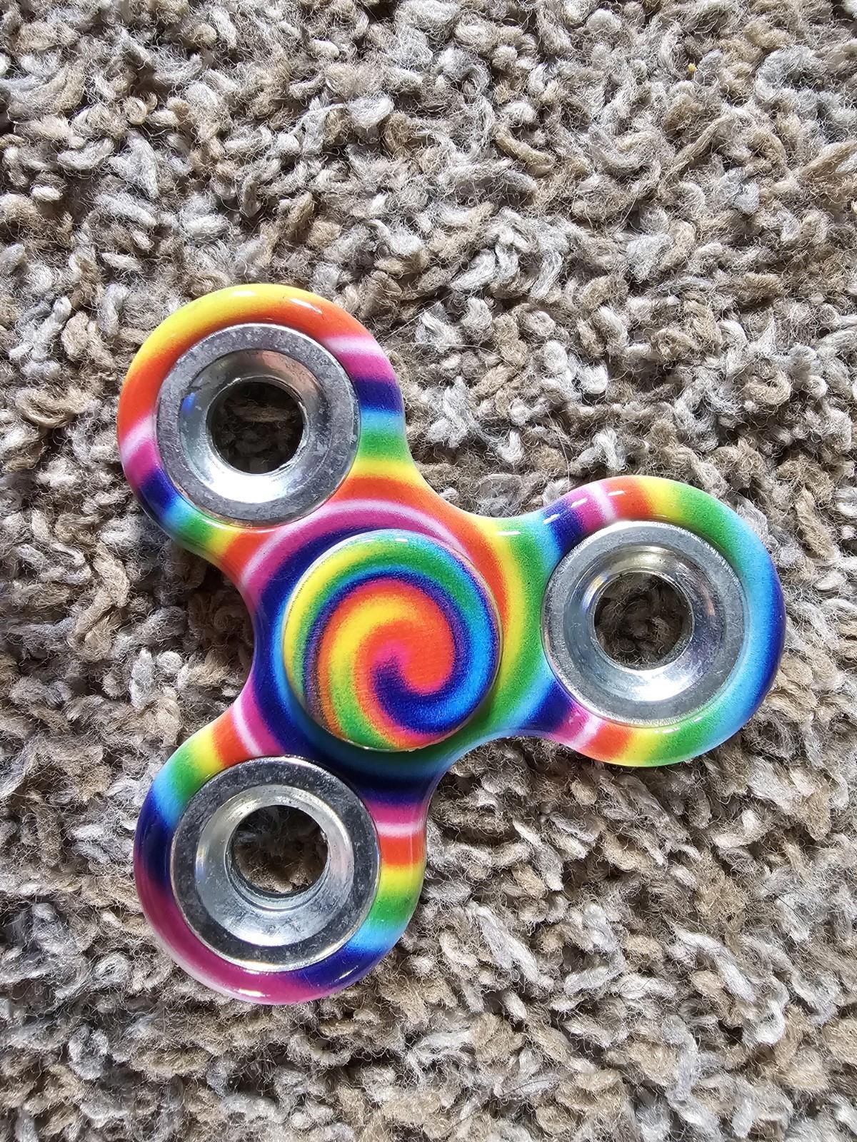 Fidget Hand Spinner Finger Spinner EDC Focus ADHD Autism Tie Dye