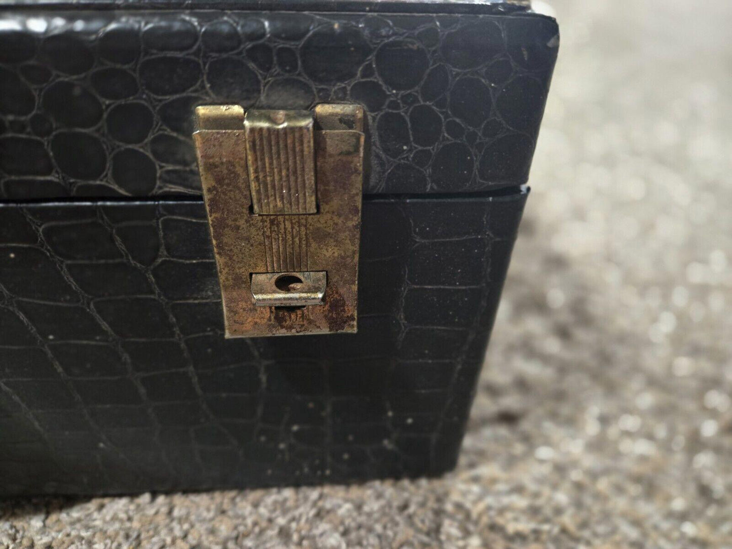 Vintage Suncoast Beauty School Cosmetology Student Luggage