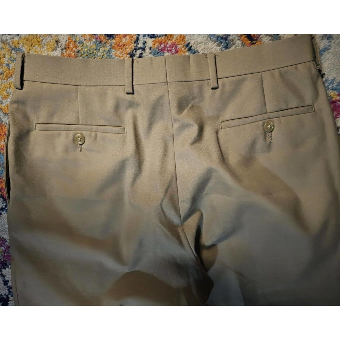 Lauren Ralph Lauren Dress Pants Men 33x30 Total Comfort Wool