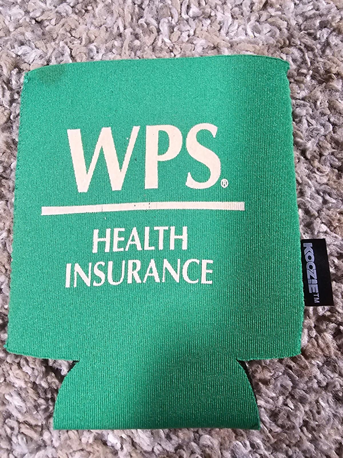 Wps Health Insurance Green Can Koozie