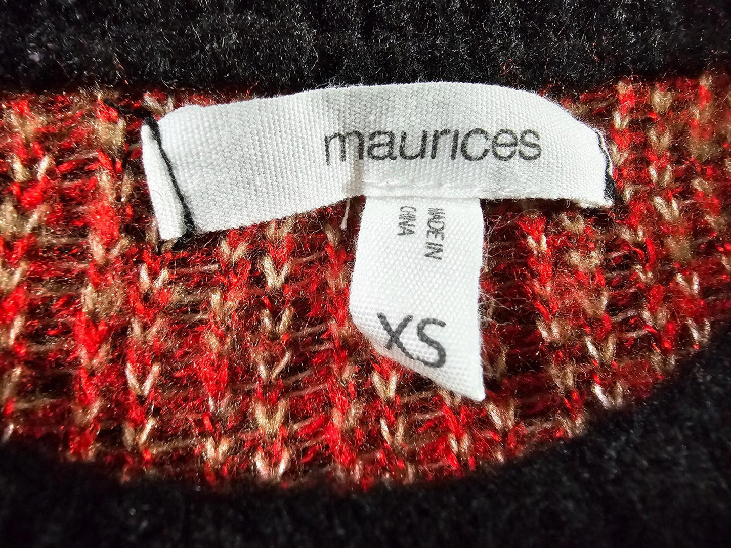 Maurices Womens XS Acrylic Blend Pullover Sweater