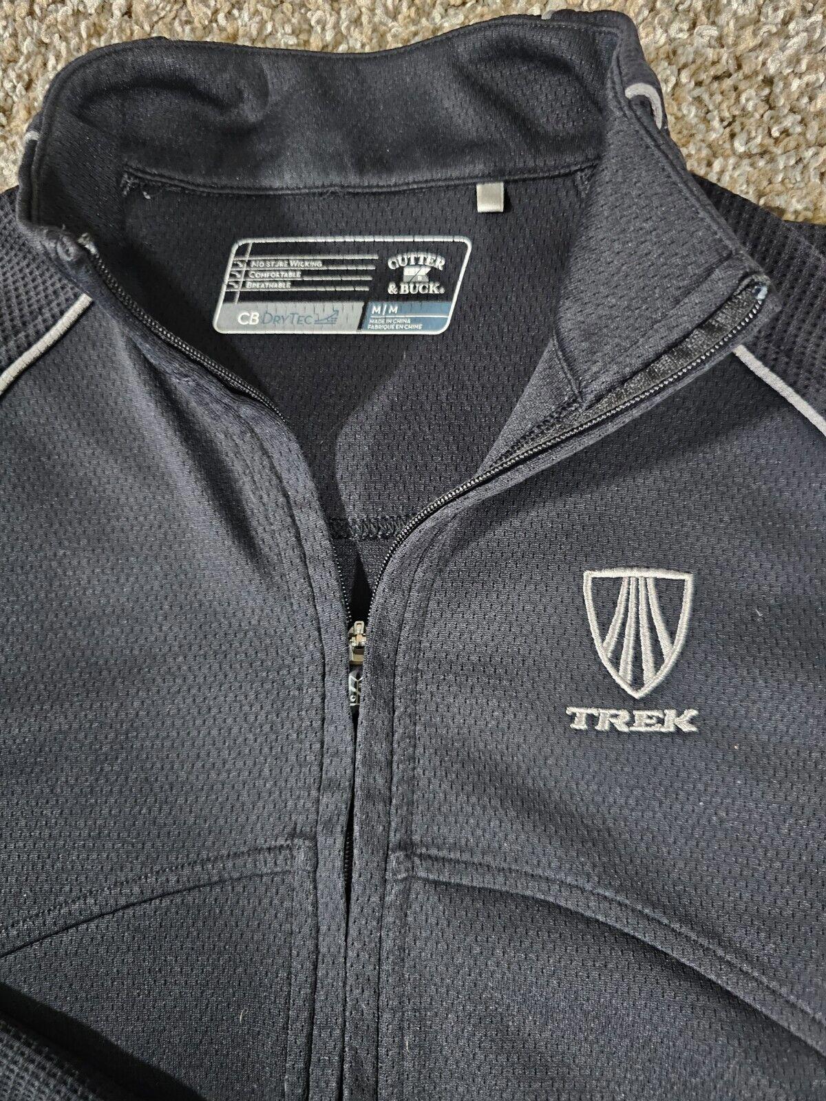TREK full zip cutter & buck drytec MEDIUM SEE MEASUREMENTS