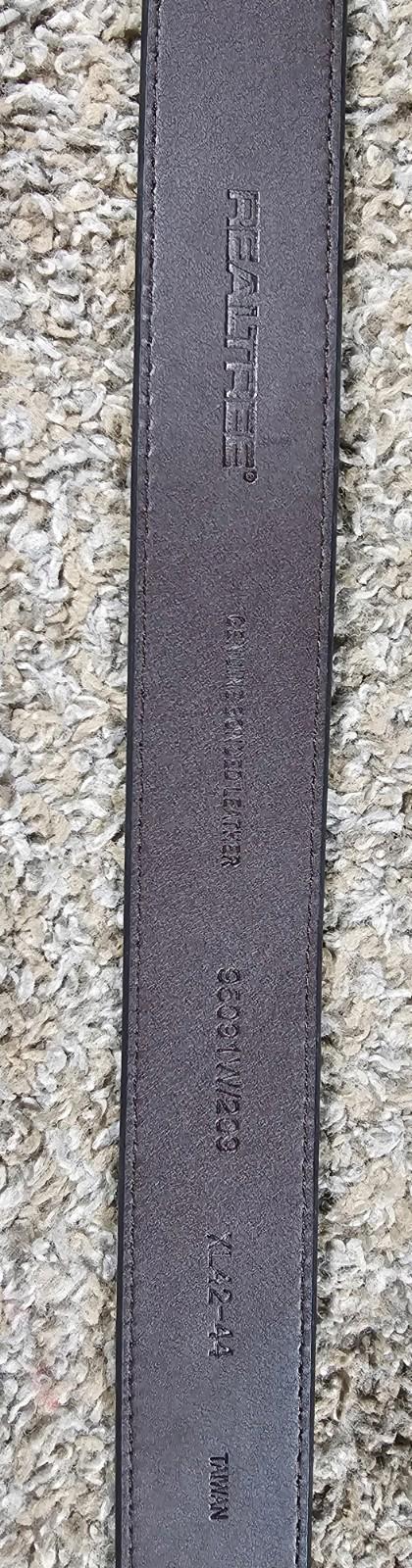Realtree bonded leather camo belt XL 42-44 NWT