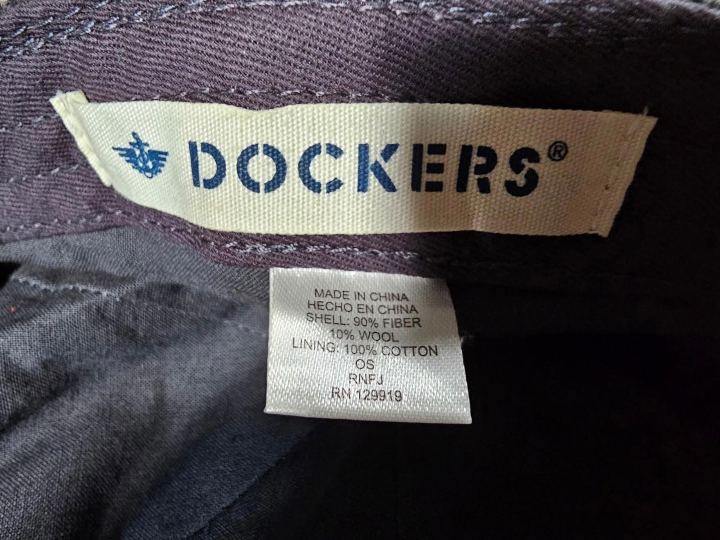 Dockers Wool Blend Newsboy Cap Flat Peaky Blinders Hat OS