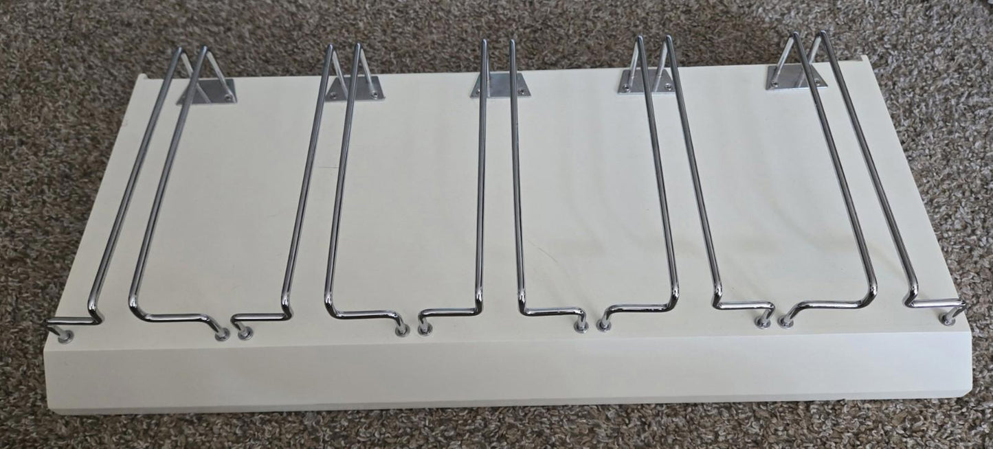IKEA Under The Cabinet Wine Glass Holder (Some Scratches, See Photos)