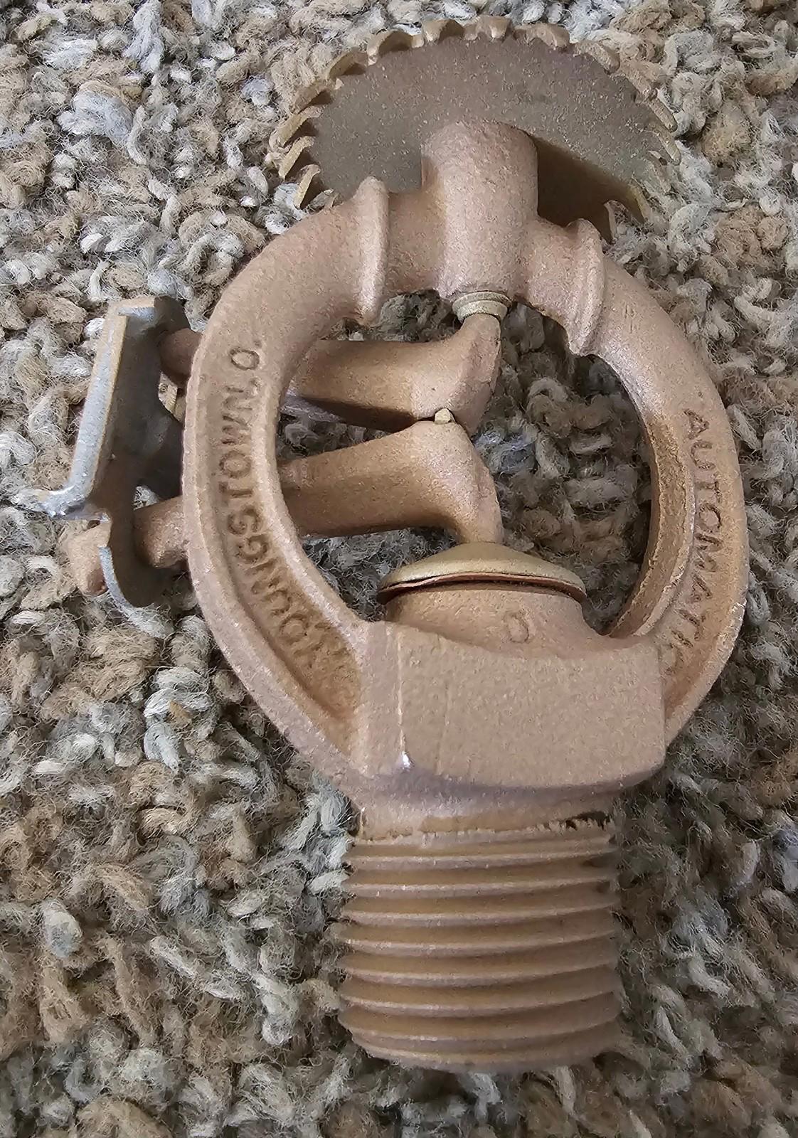 38-600B Upright fire sprinkler head From JOHN DEERE HORICON WORKS