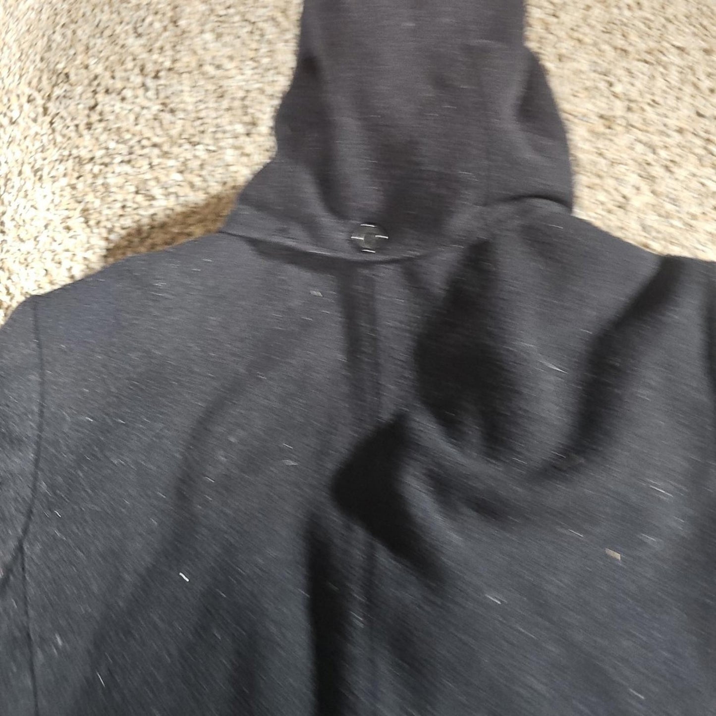Unlisted Sz M Black Hooded Peacoat