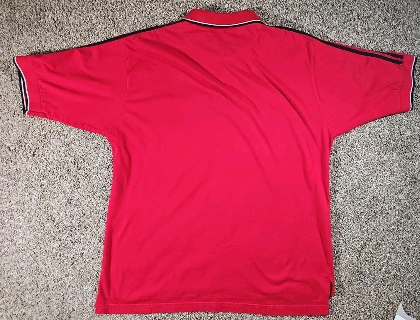 Holloway XL Wisconsin Badgers Red Polo