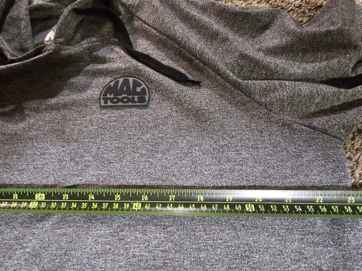 Mac Tools Hoodie Pullover Gray Women Unisex 2X