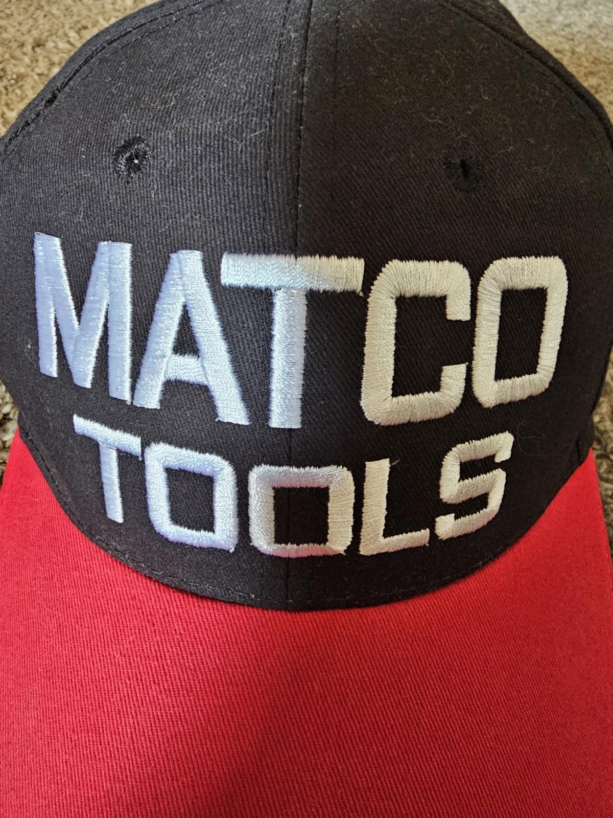 Matco Tools Winner's Circle Snapback Black Red Baseball Hat