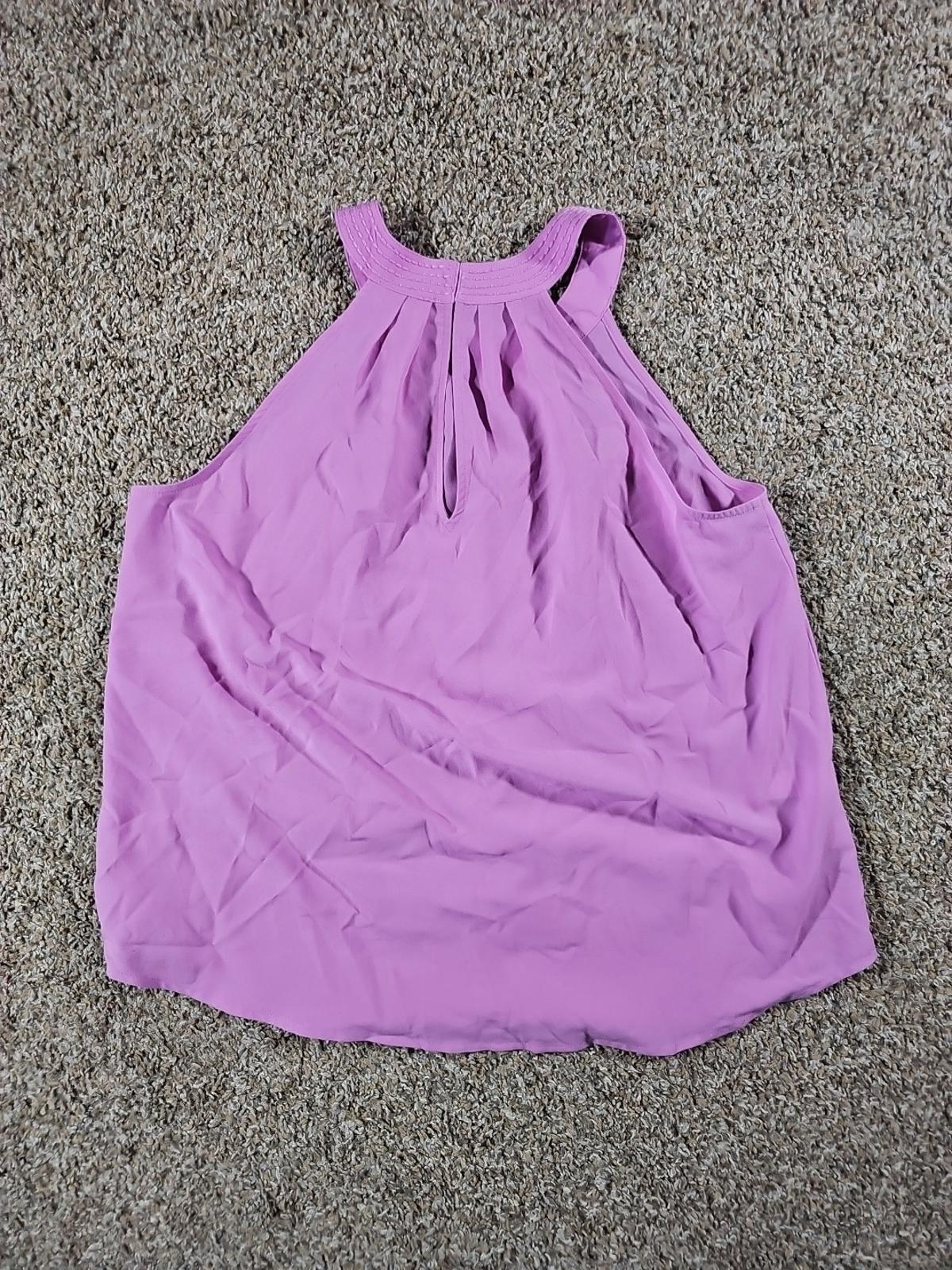 Ann Taylor LOFT Size Small Purple Tank Top
