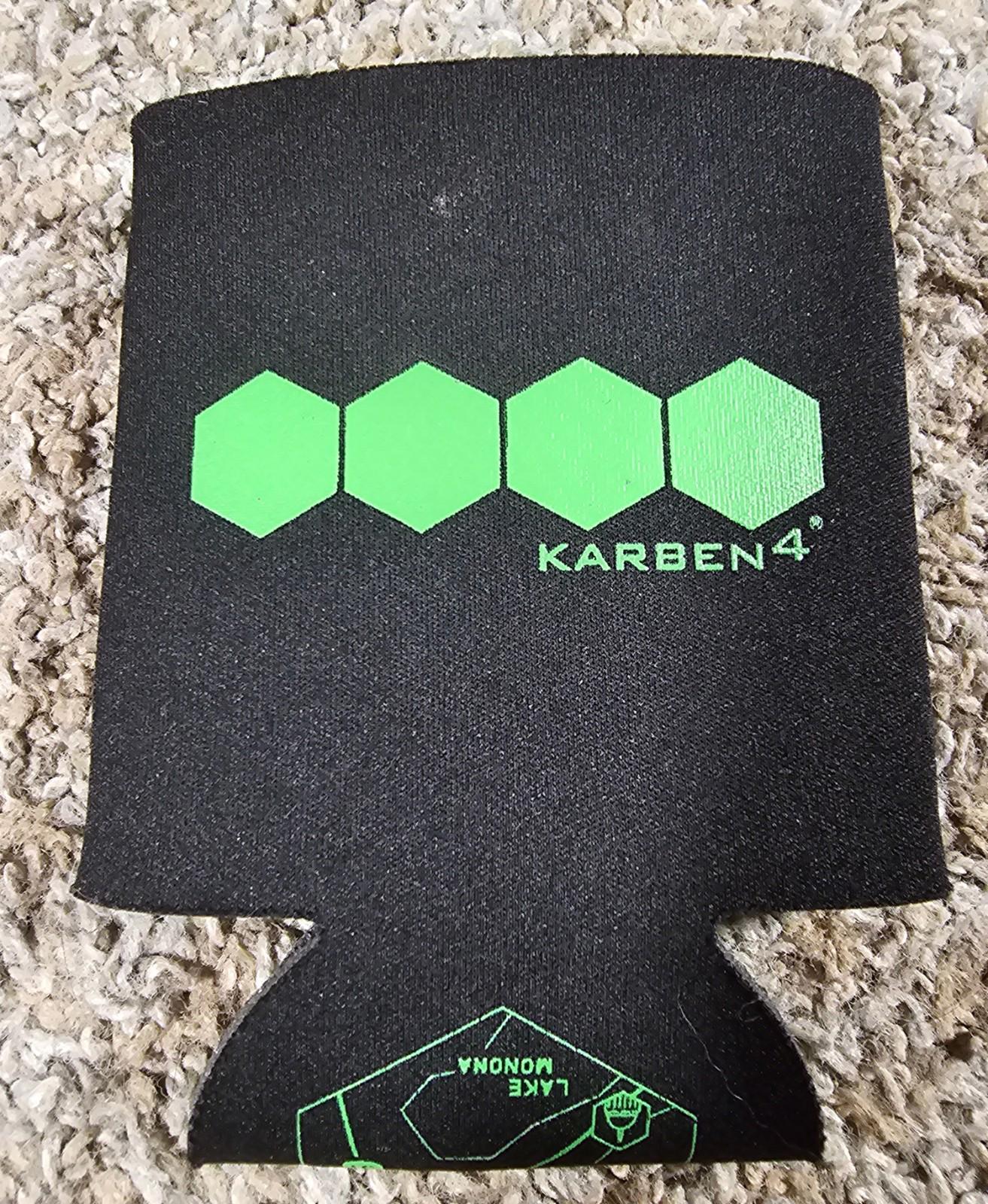 Karben4 K4 Can Koozie Black Madison WI