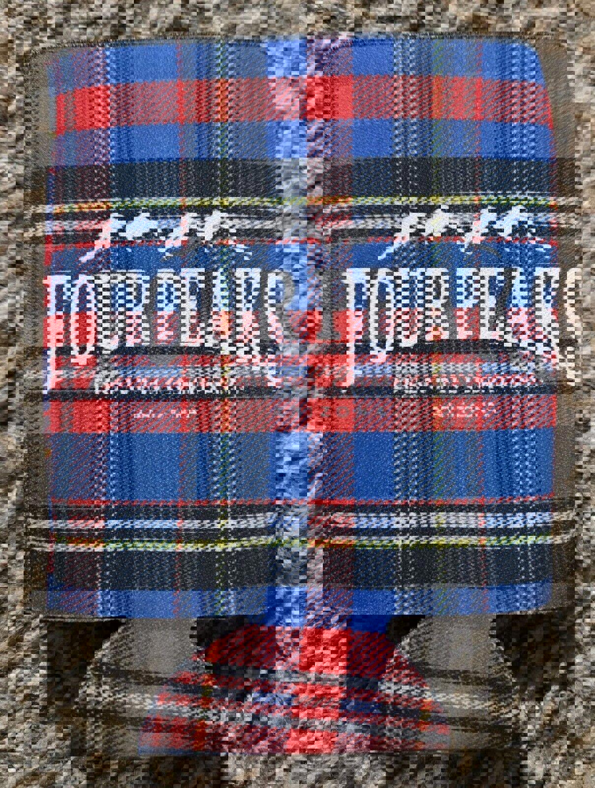 Four Peaks Brewing Company Arizona Plaid Can Coozie