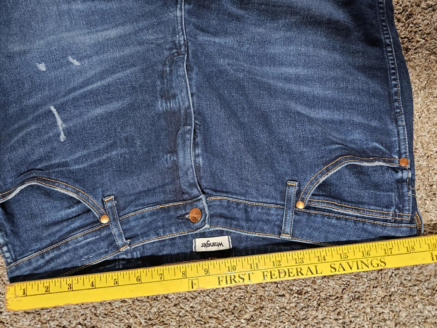 Wrangler Wild West Hi Rise Straight 603 Jeans 34x28