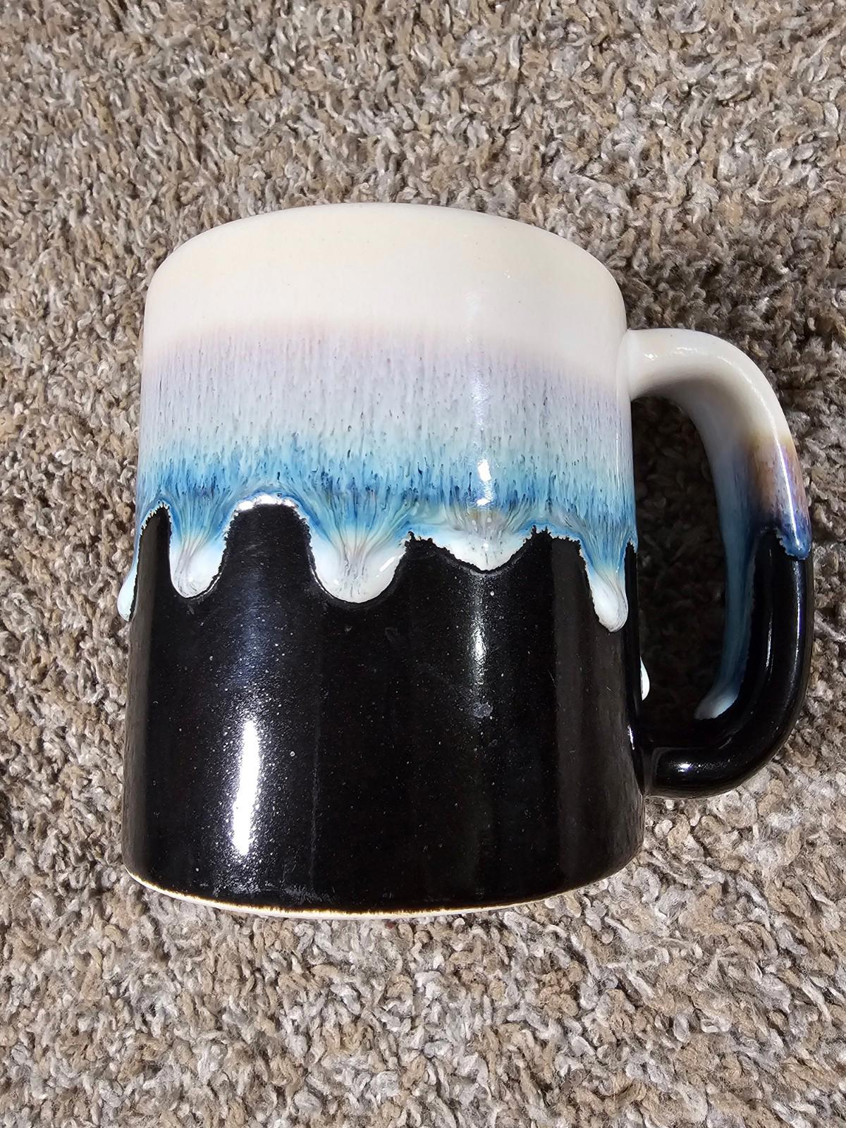 Handmade Coffee Cup 3D Drip Heavy Duty Feel Signed