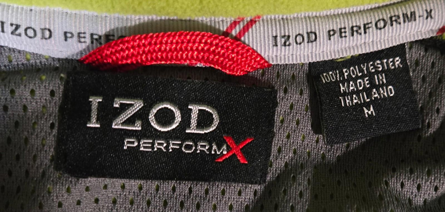 Izod Performance PFX Mens Arctix Microtech 1/4 Zip Fleece M