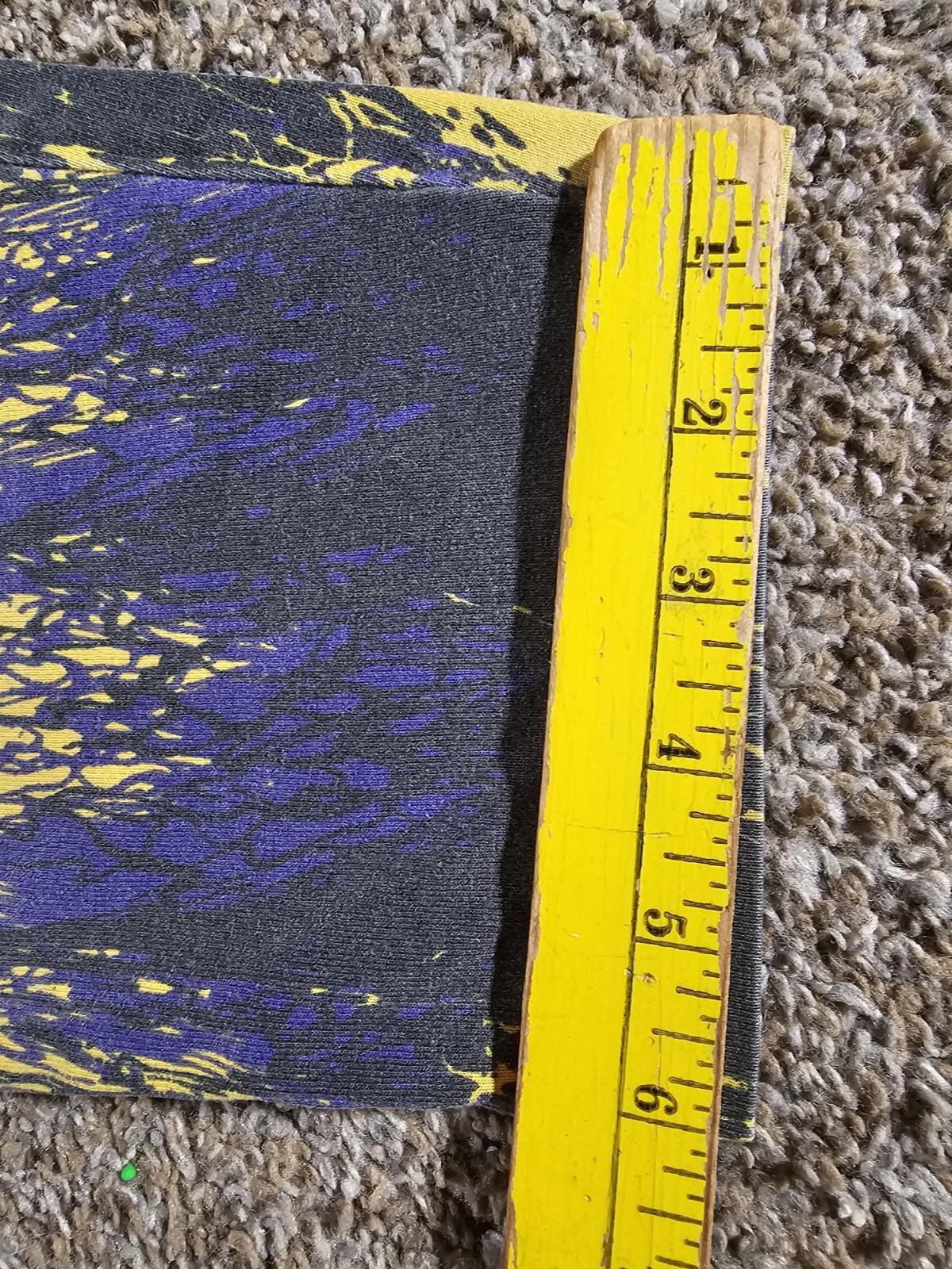 NIXZ Purple black yellow Lakers Colors lounge pants Large