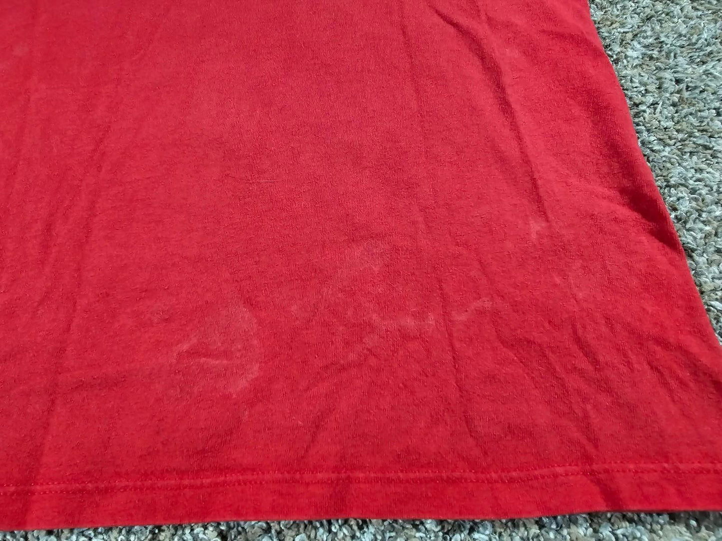 Nike Red LARGE Tshirt Stained