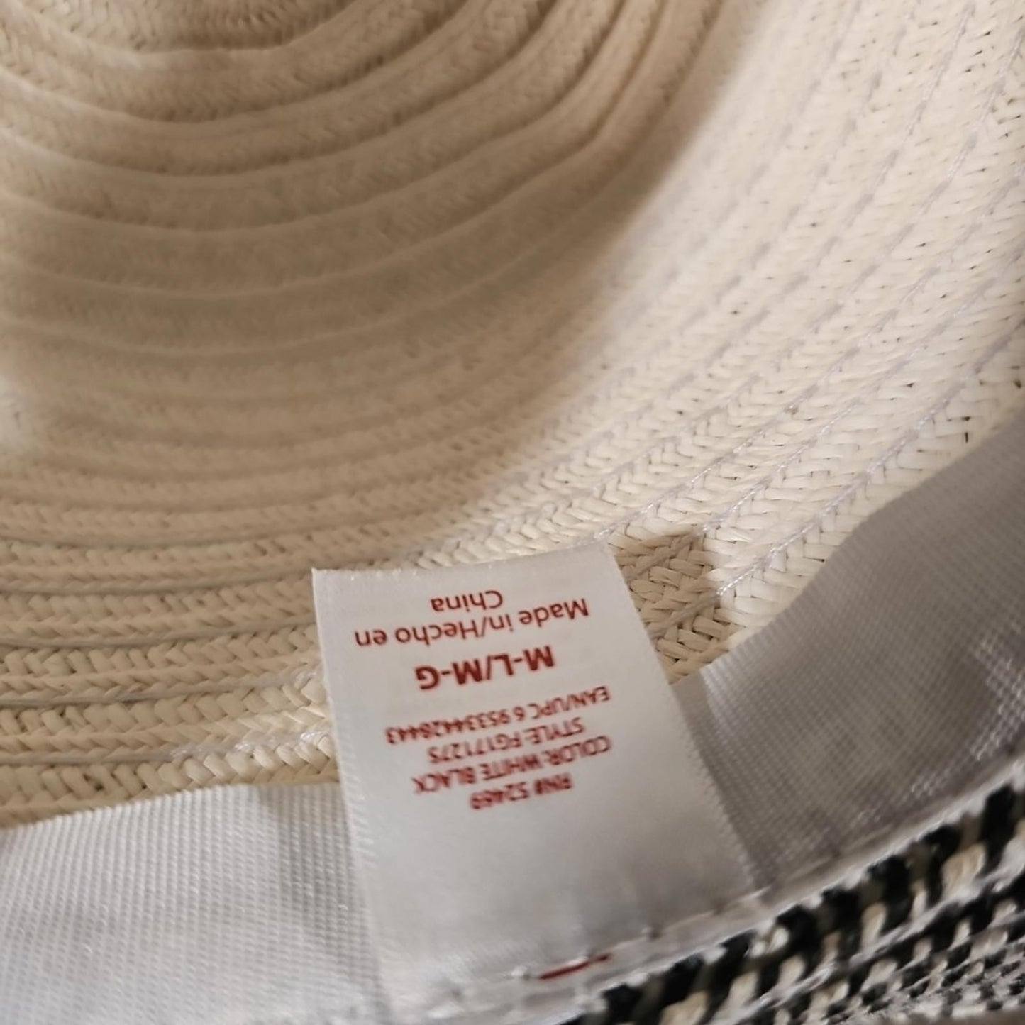 Womens Wide Brim Hat M-L
