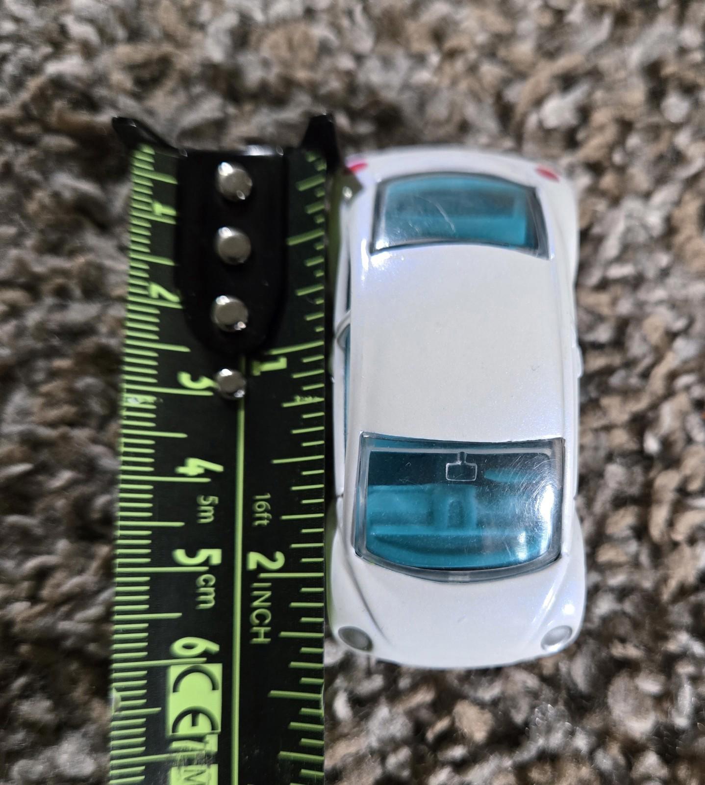 1995 Matchbox White/Blue Volkswagen Concept 1 Diecast Loose VTG HW3.