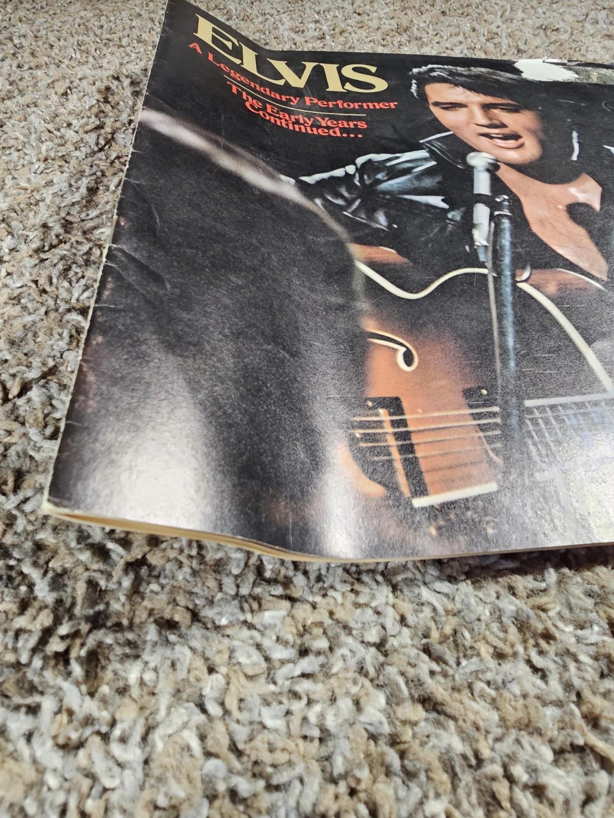 Elvis Presley - A Legendary Performer Booklet 1976 RCA 11.25" x 11.25"