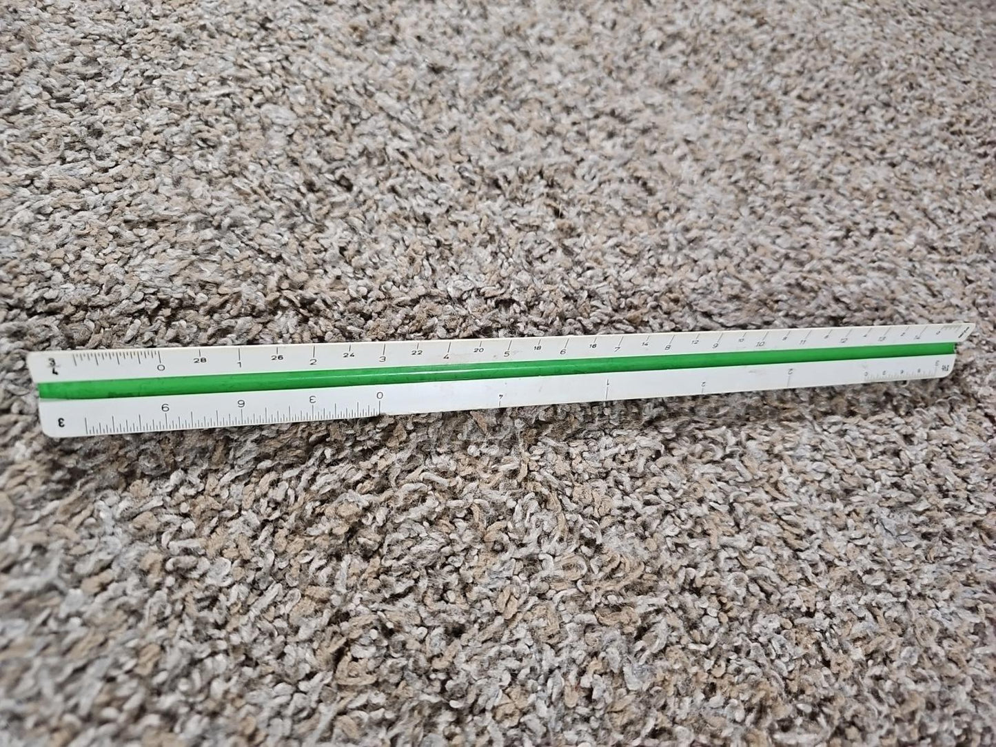 Vintage ALVIN No. 240P Architect Ruler West Germany