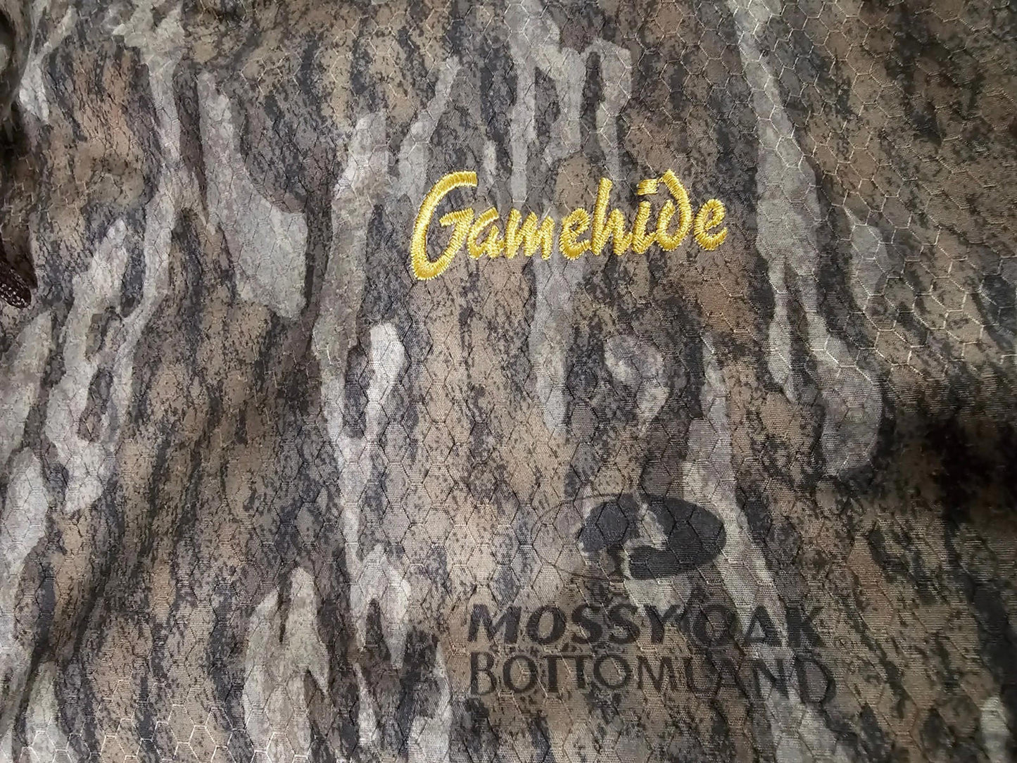 Gamehide Mossy Oak Camo Bottomland 5x Waterproof Hoodie