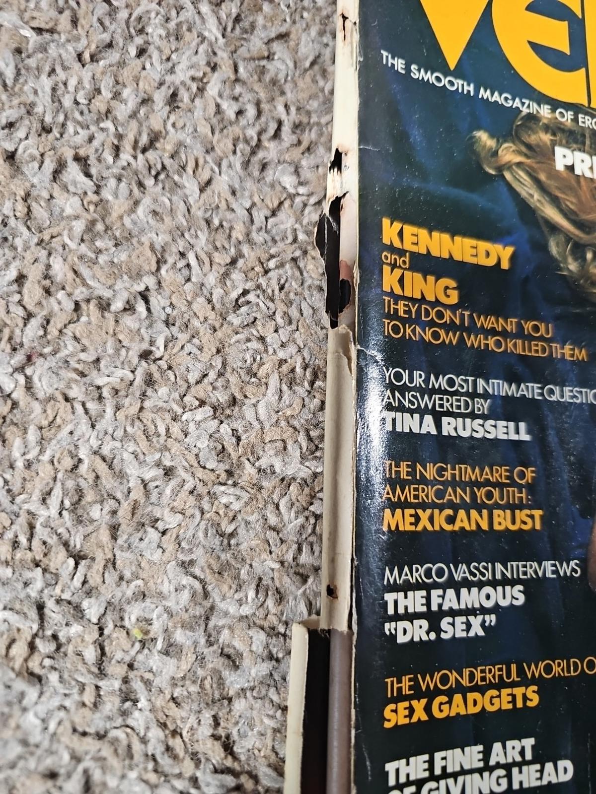 Touch Of Velvet September 1977 Magazine Vol 1 No 1 VERY RARE Premier Issue!