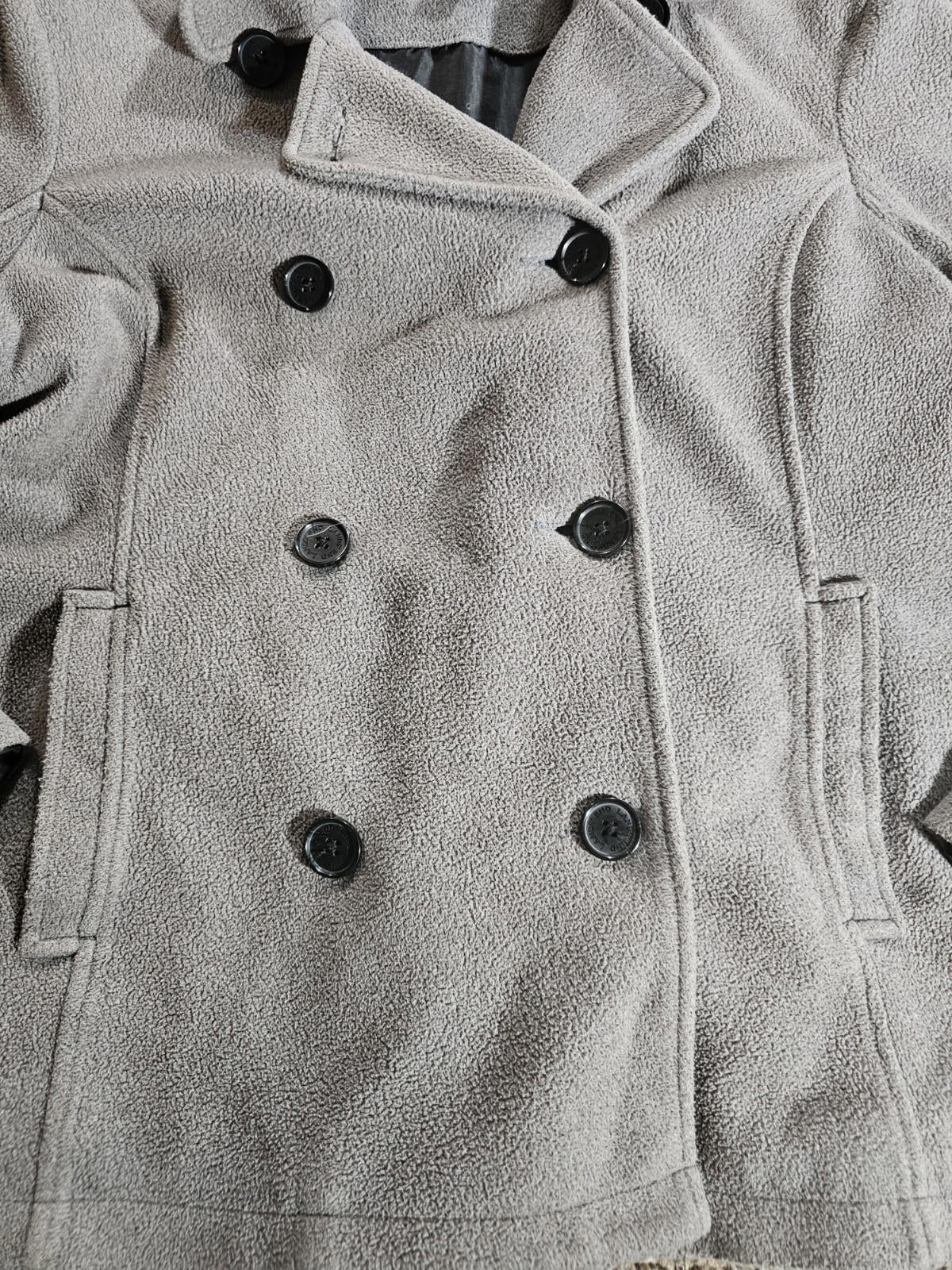Unisex LARGE 14-16 Lands End Coat Gray
