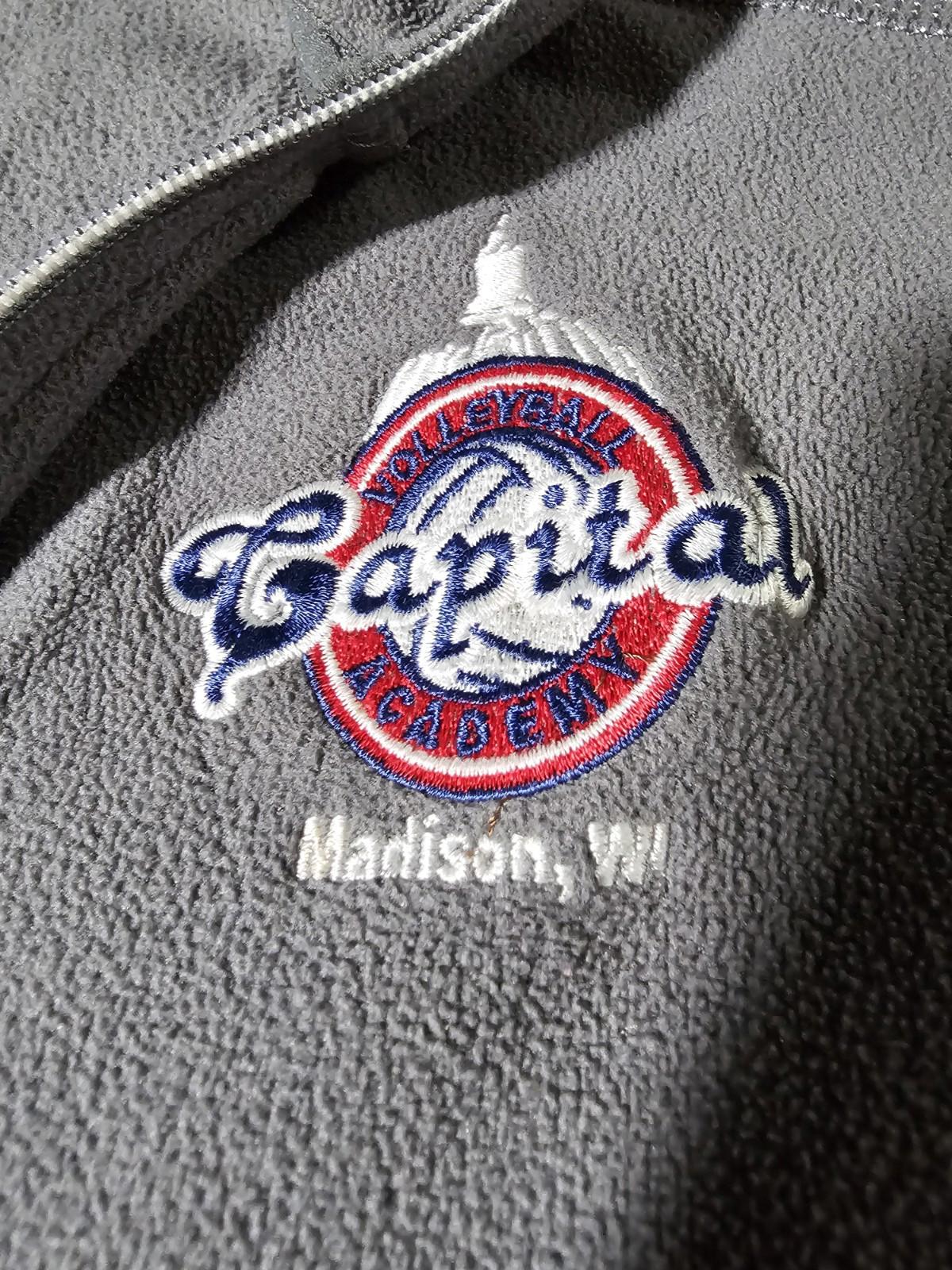 Capital Volleyball Academy Madison WI Fleece Fullzip Jacket
