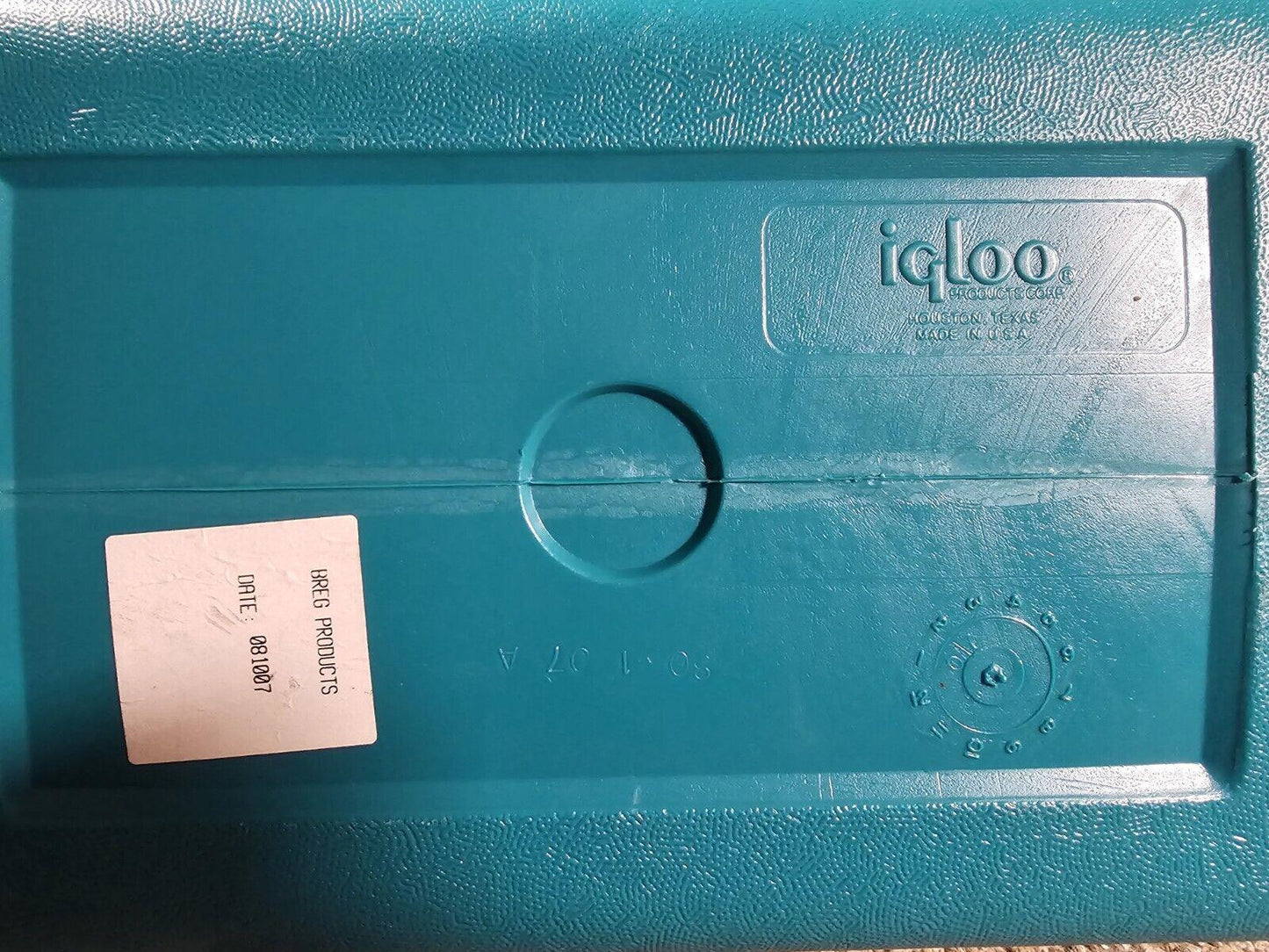 polar cold igloo cooler MISSING WRAPS/PADS