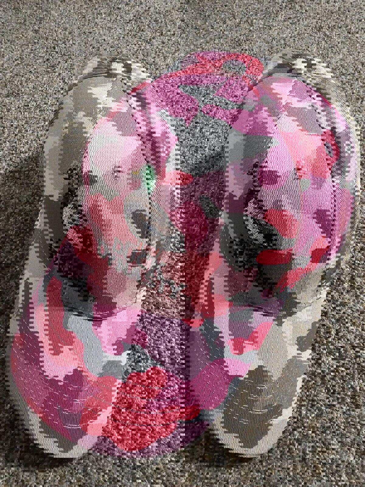 Duck Dynasty Camo Baseball Cap Hat Womens One Size Pink