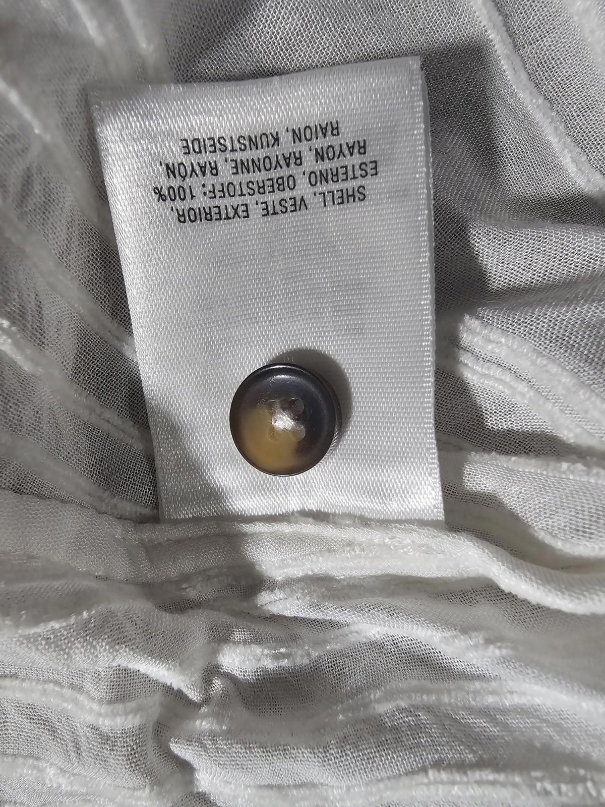 maeve anthropologie White Blouse US12