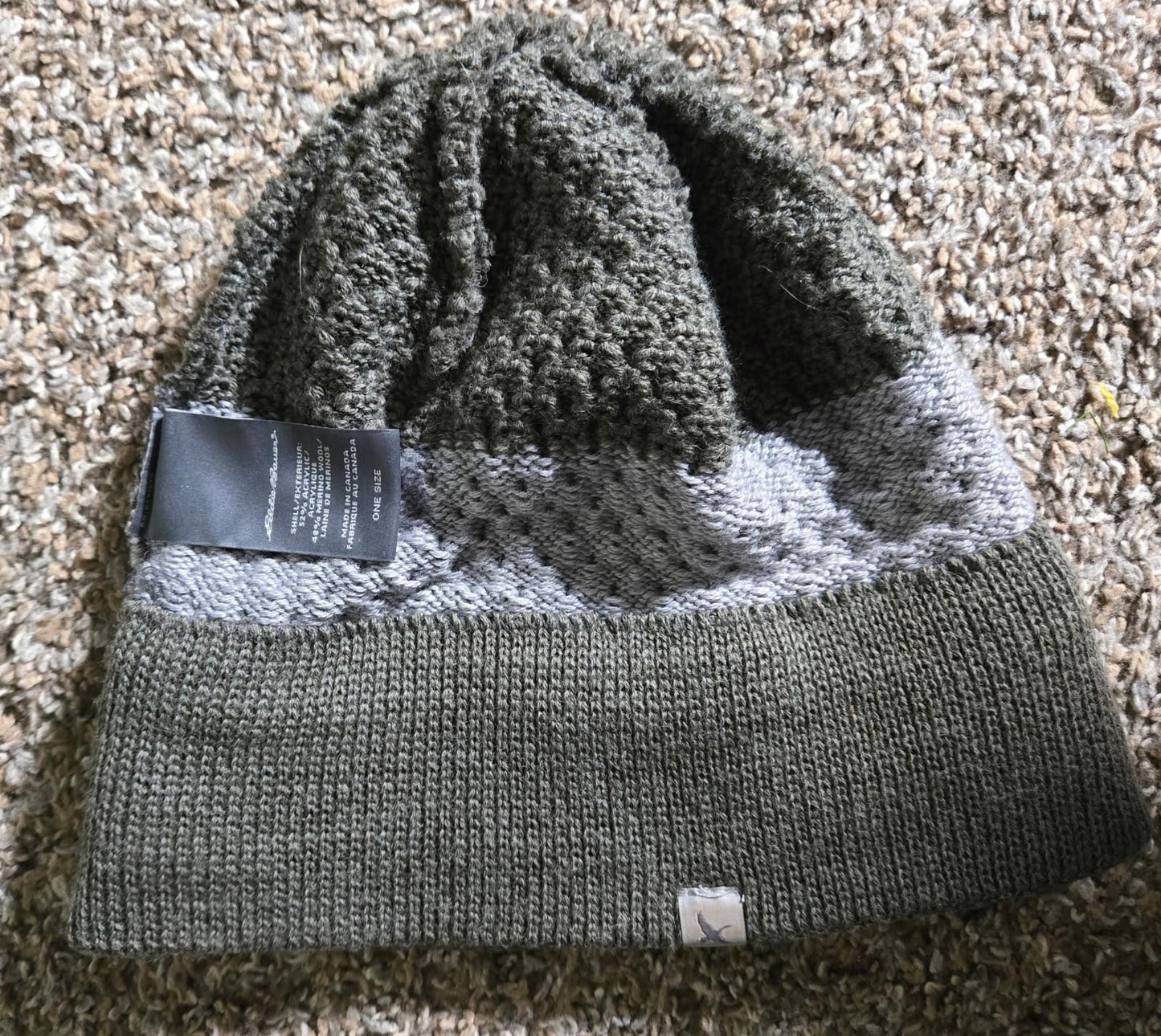 Eddie Bauer Merino Wool blend winter hat beanie