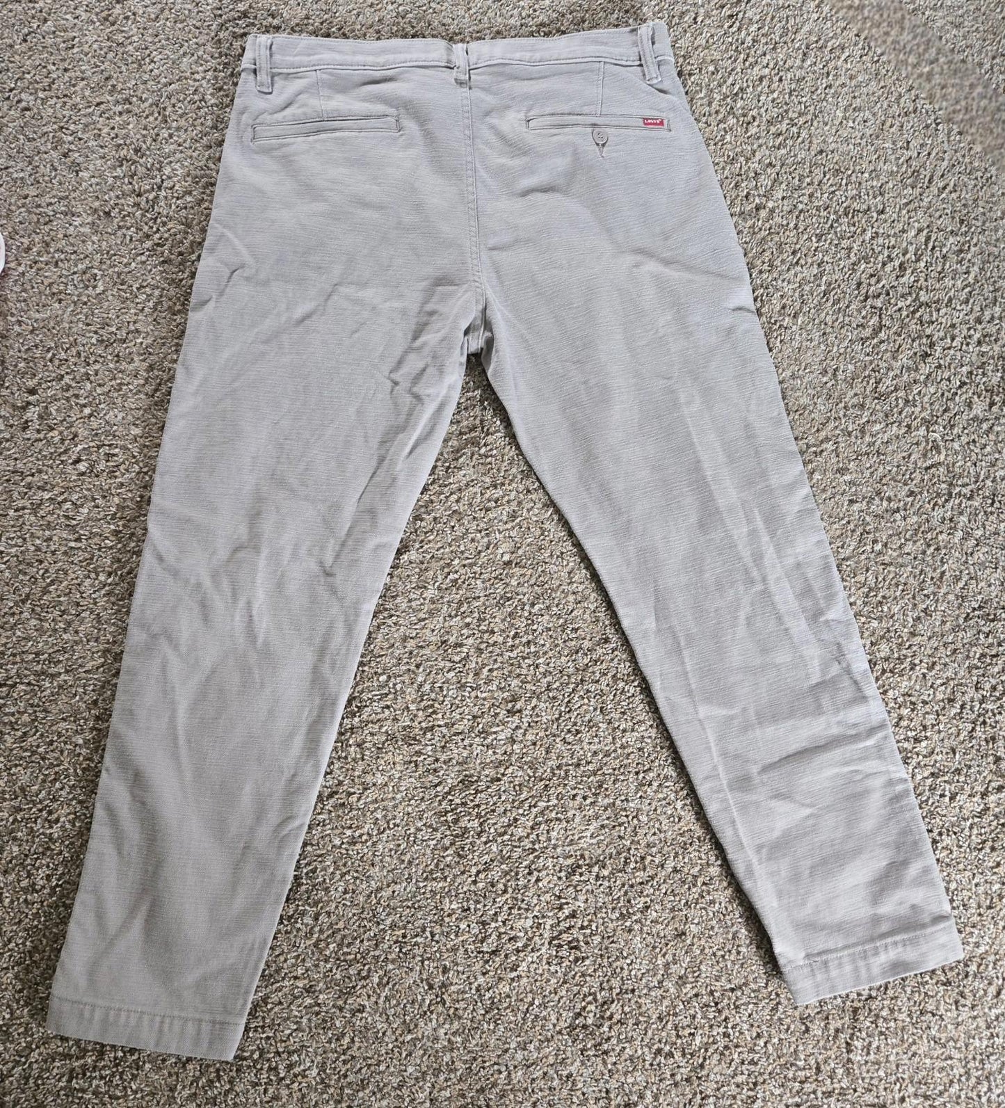 Levis XX Chino Standard Taper Pants Size 34 X 30 See Pics
