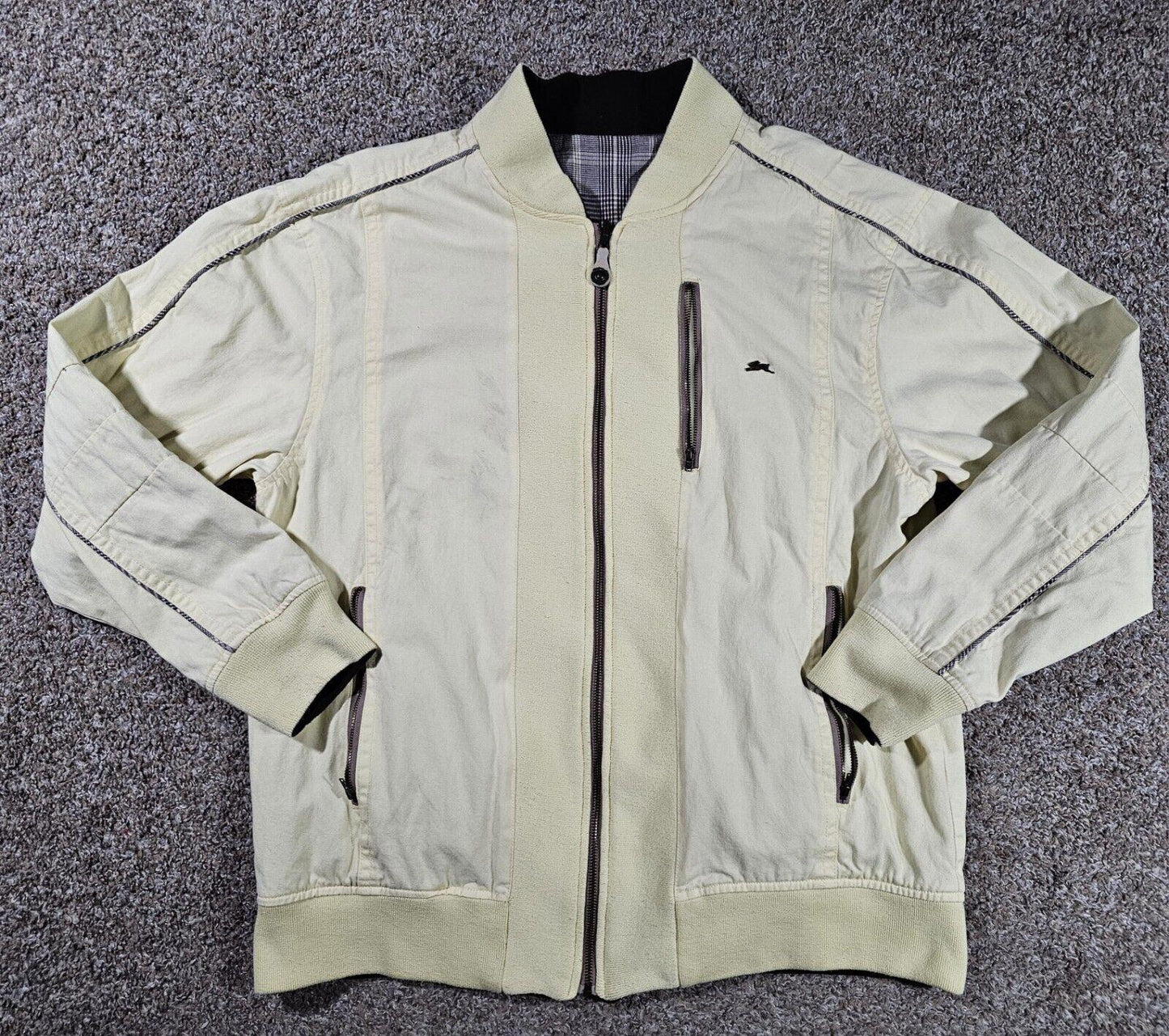 andrew tiziano freedom contribute brown Yellow Reverse coat
