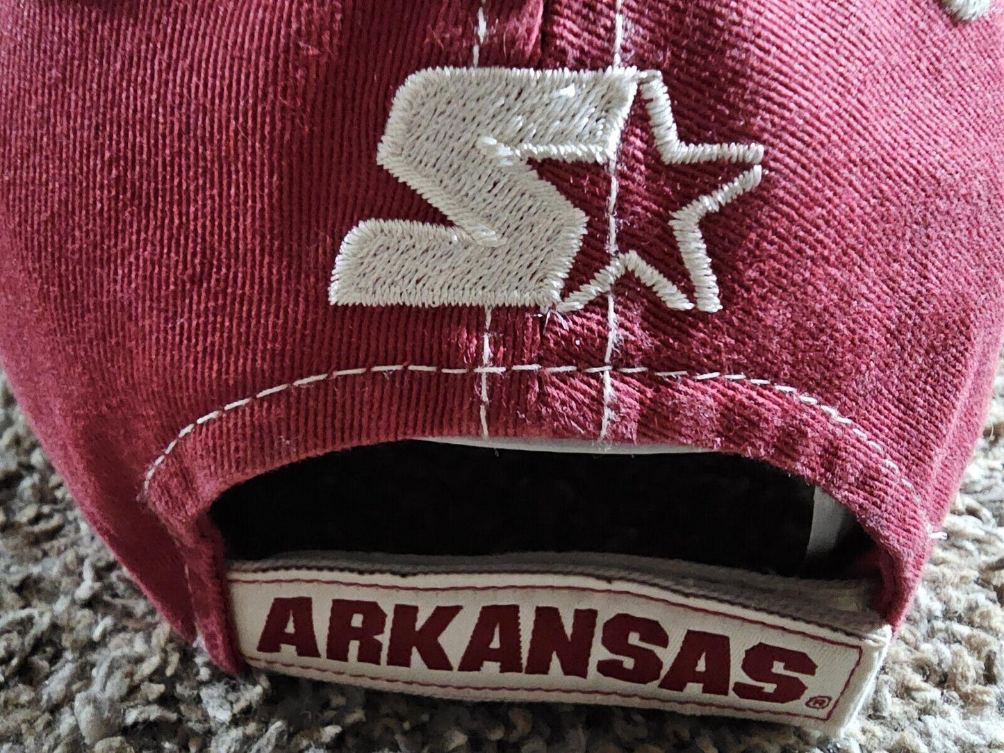 Vintage Arkansas Razorbacks Hat - Starter Team NWT NWD