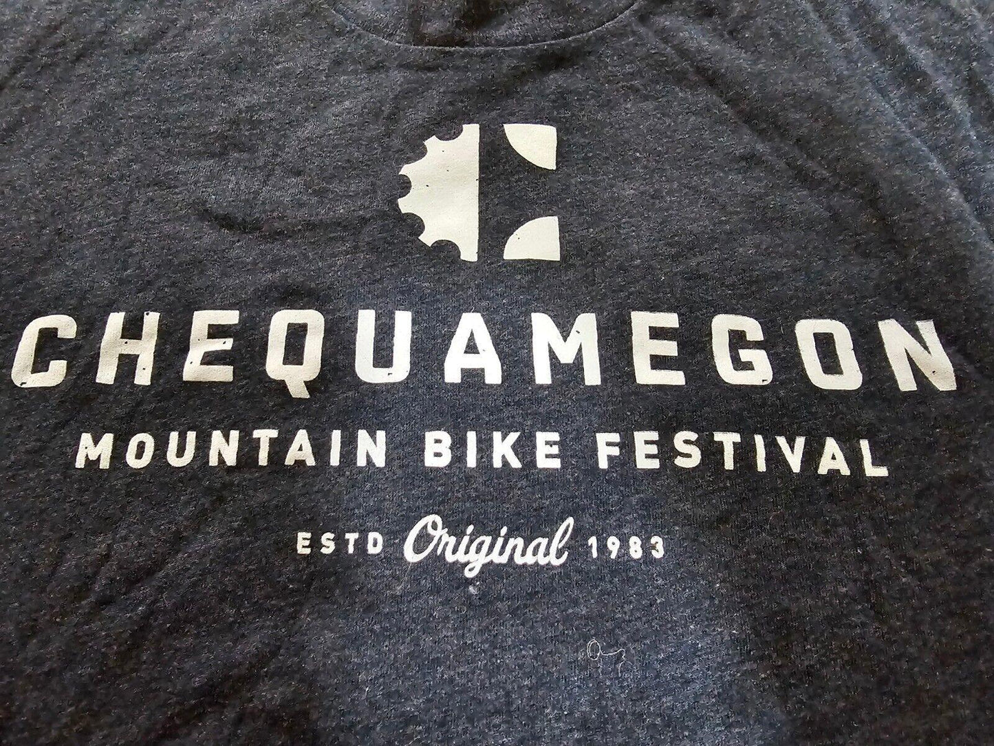 CHEQUAMEGON MOUNTAIN BIKE FESTIVAL Trek Event Staff shirt M?