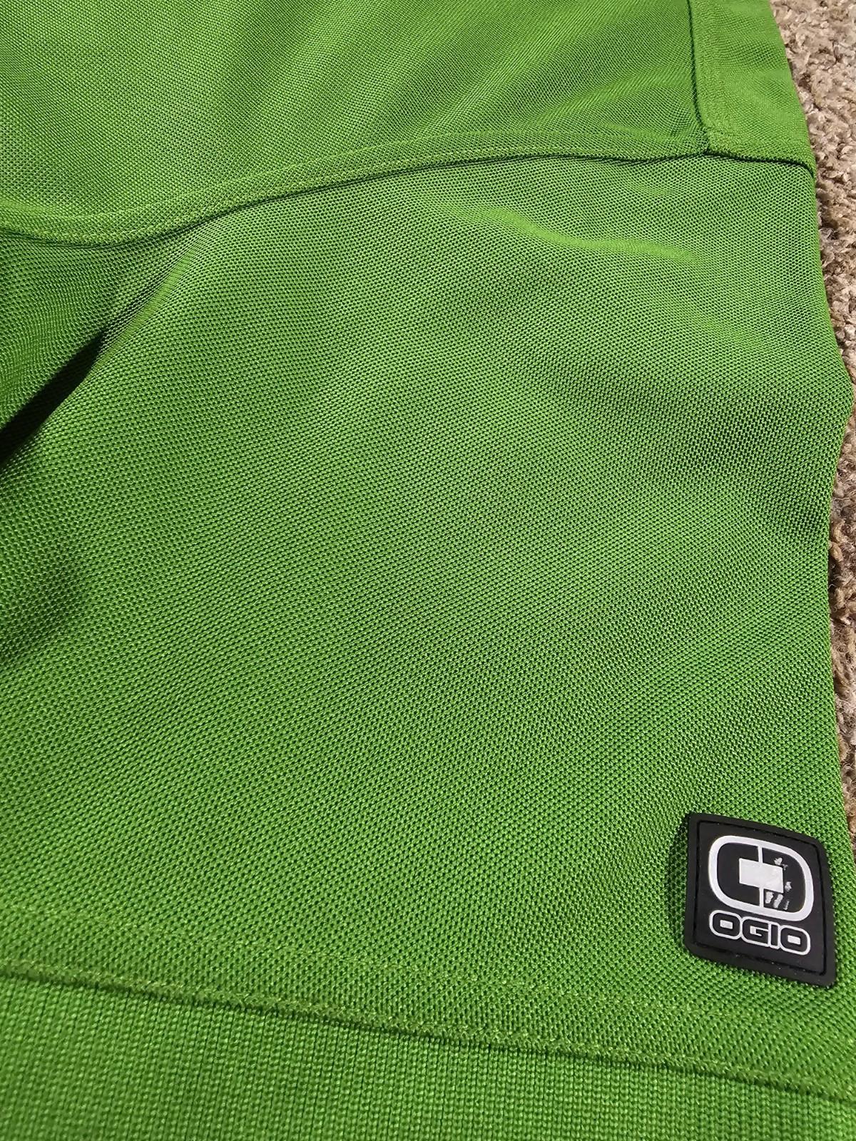 OGIO The Wilds STAFF Green Polo Shirt L