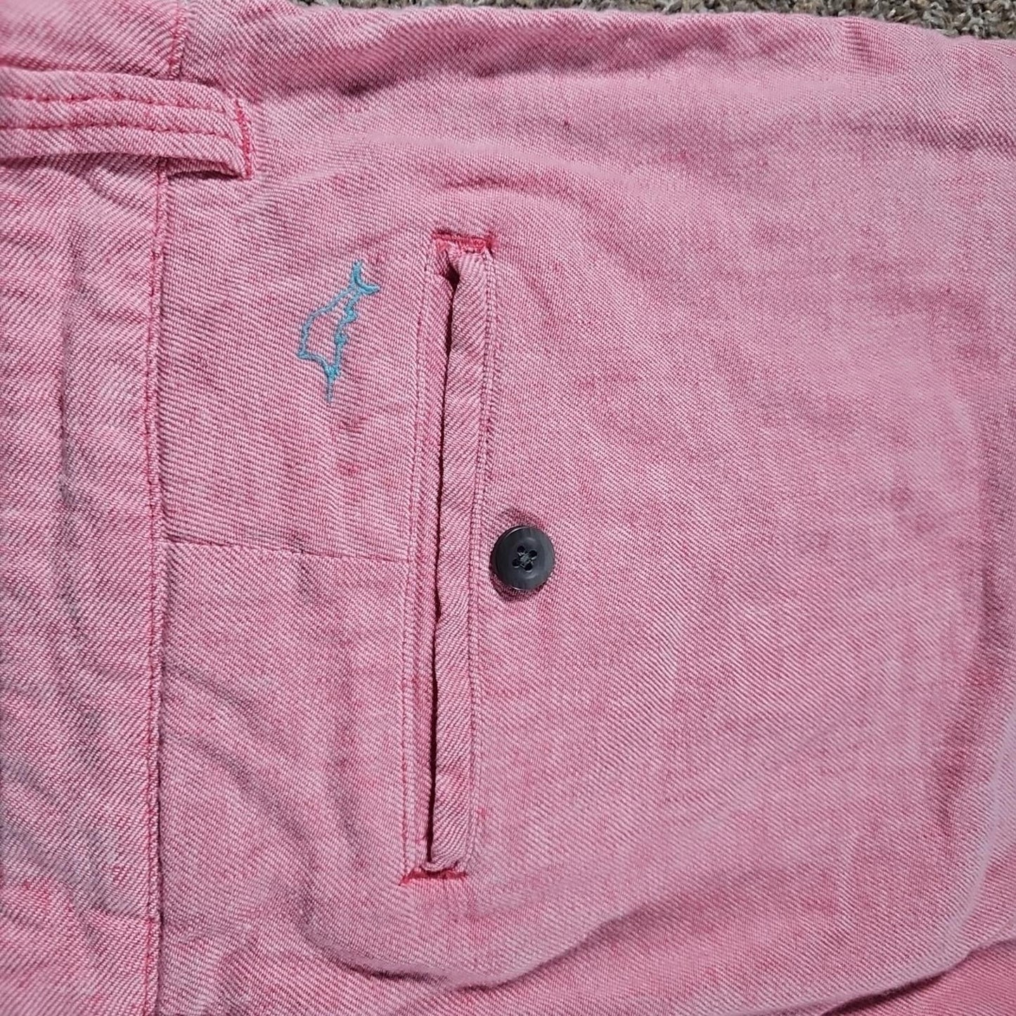 Tommy Bahama Sz 36 Pink Linen Shorts