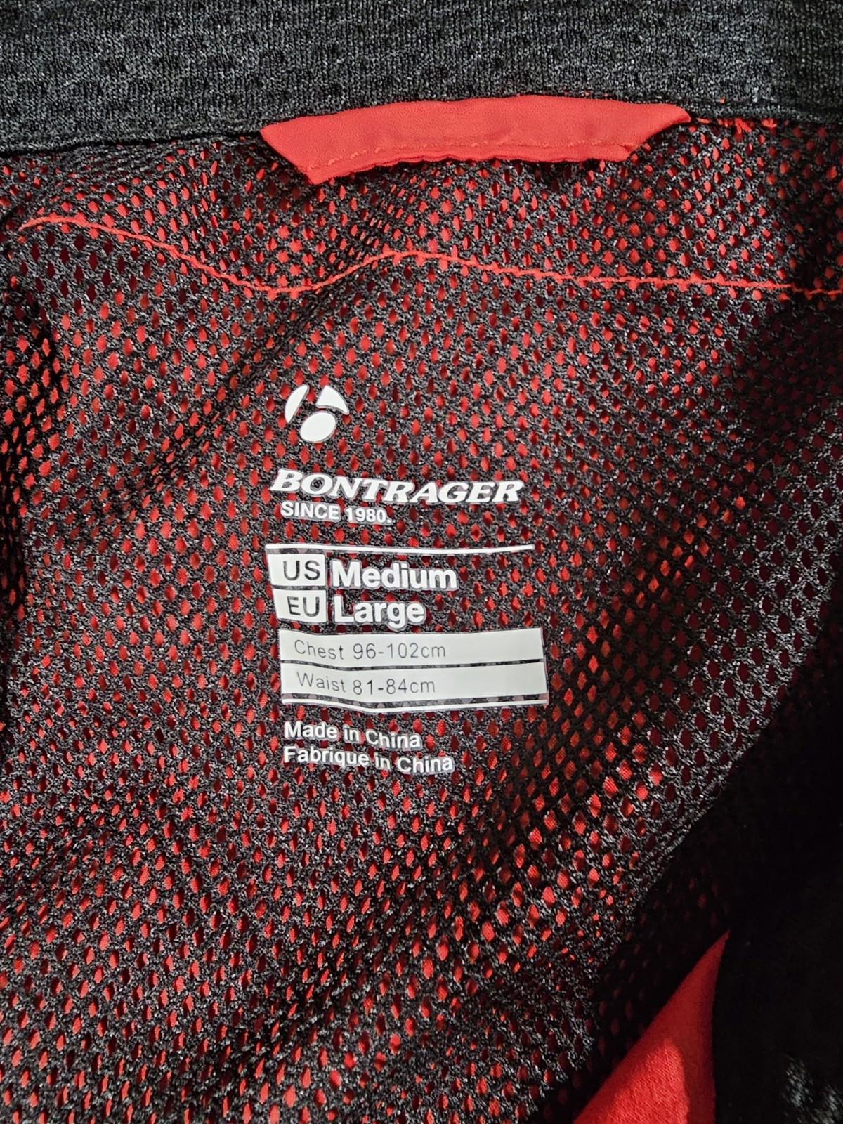 Bontrager Race Convertible Windshell Jacket Us M Europe L